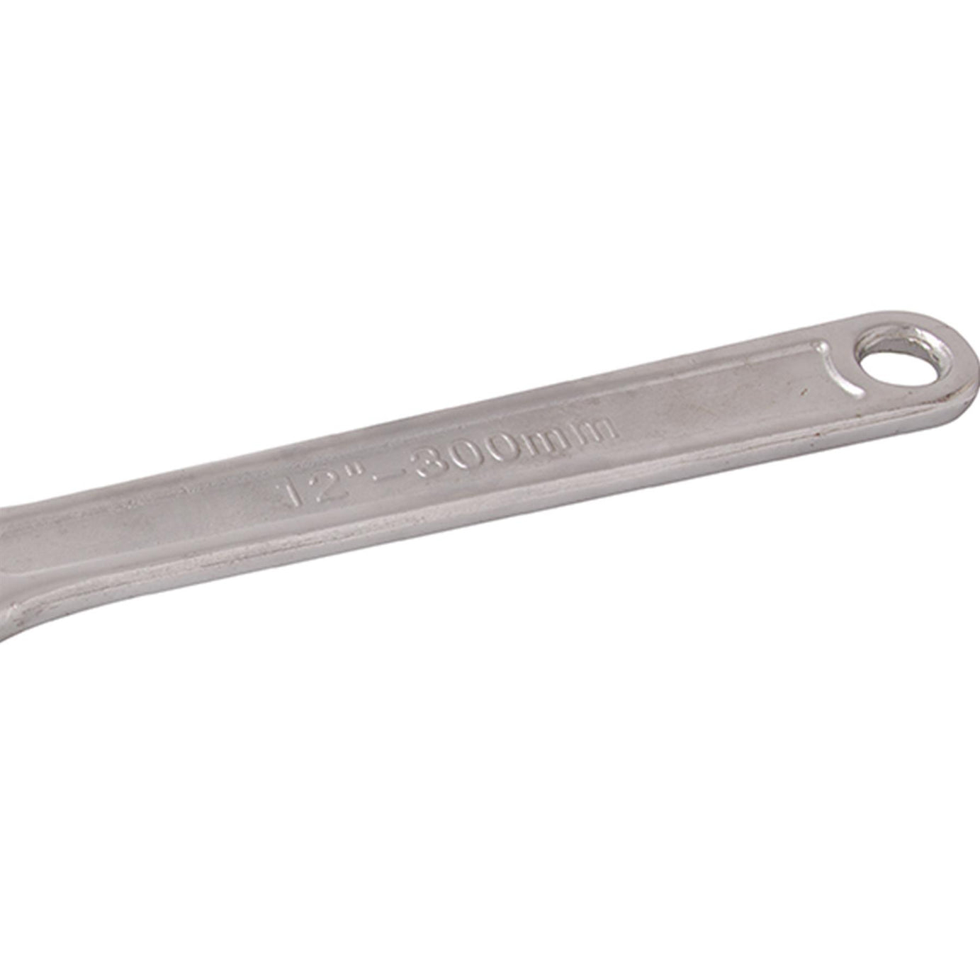 Adjustable Wrench 300mm Length - Jaw 32mm Drop-Forged Chrome Plated New
