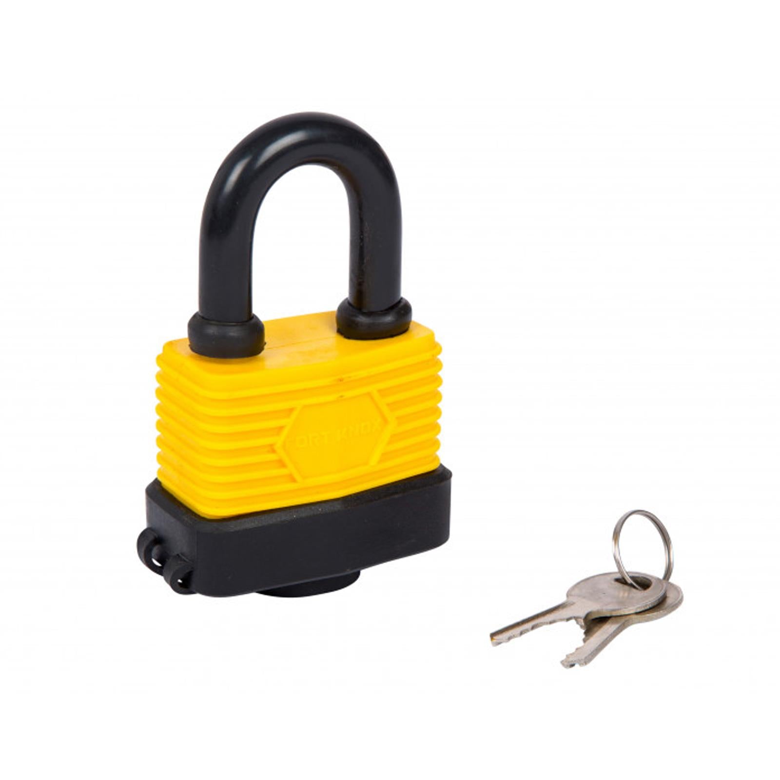 50mm Indoor Outdoor Weather Resistant Padlock With 2 Keys Bluespot