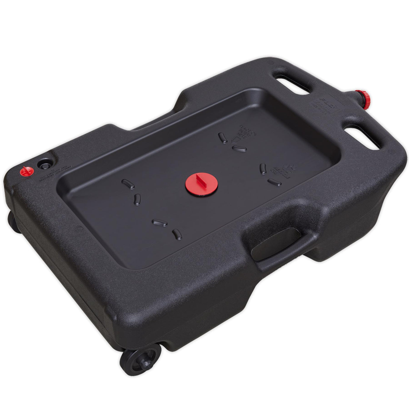 Sealey Oil/Fluid Drain & Recycling Container 54L - Wheeled