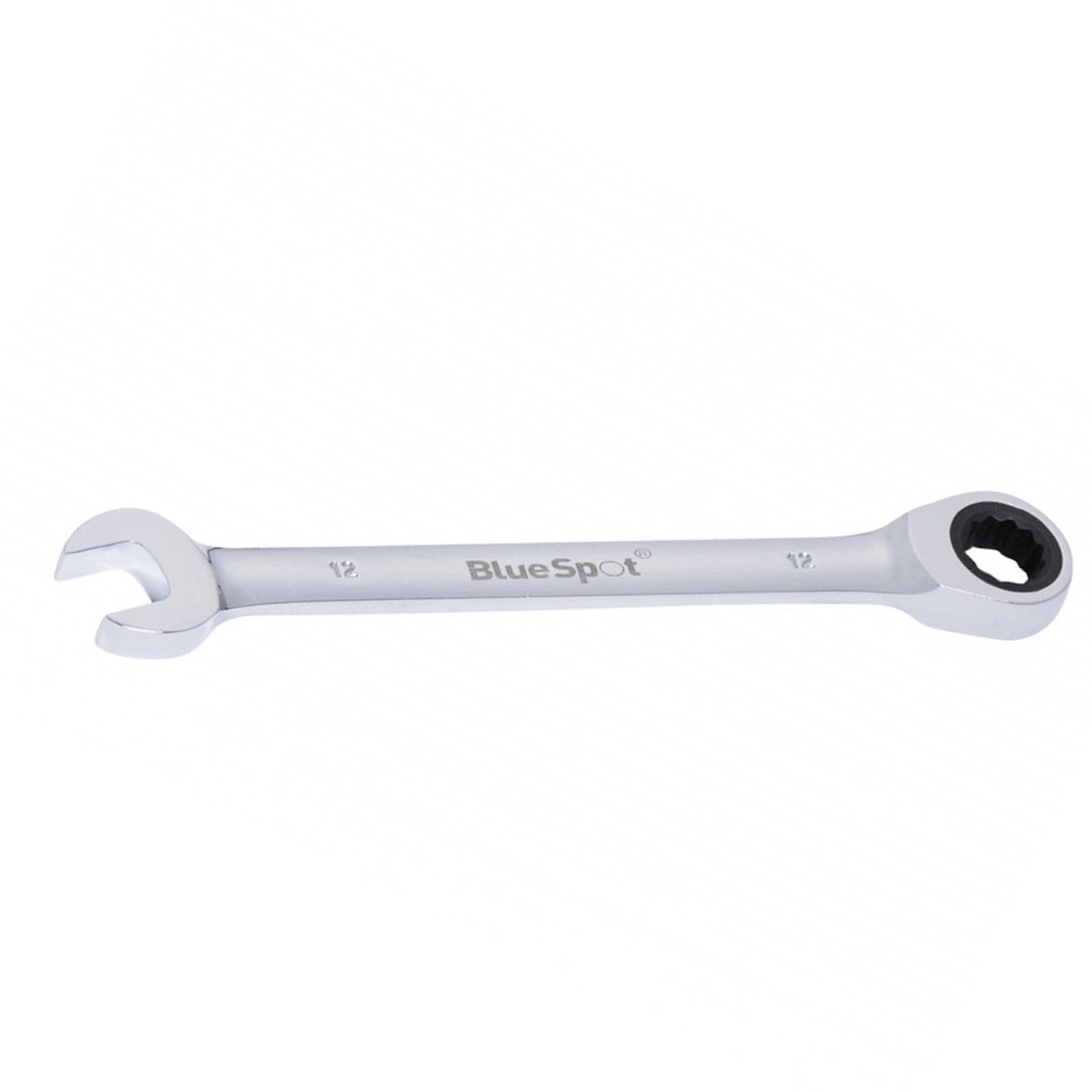 Blue Spot Fixed head Ratchet Spanner Combination Ring open end Wrench 12mm