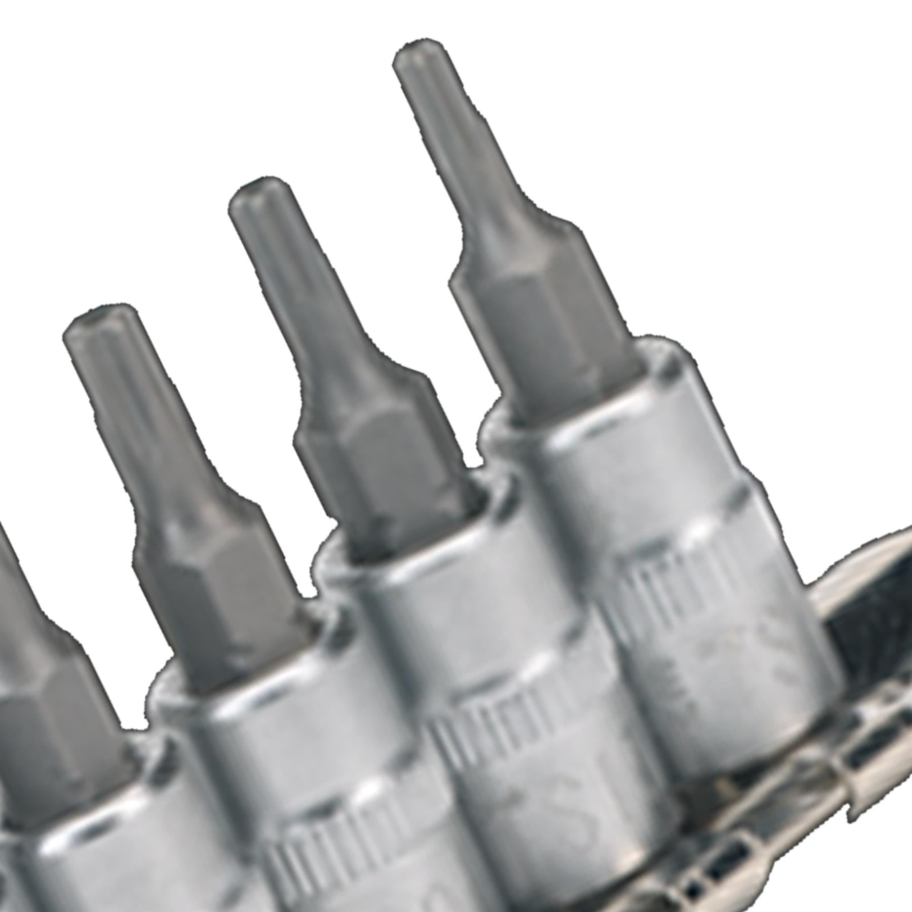 Sealey TRX-TS* Security Socket Bit Set 7pc 1/4"Sq Drive