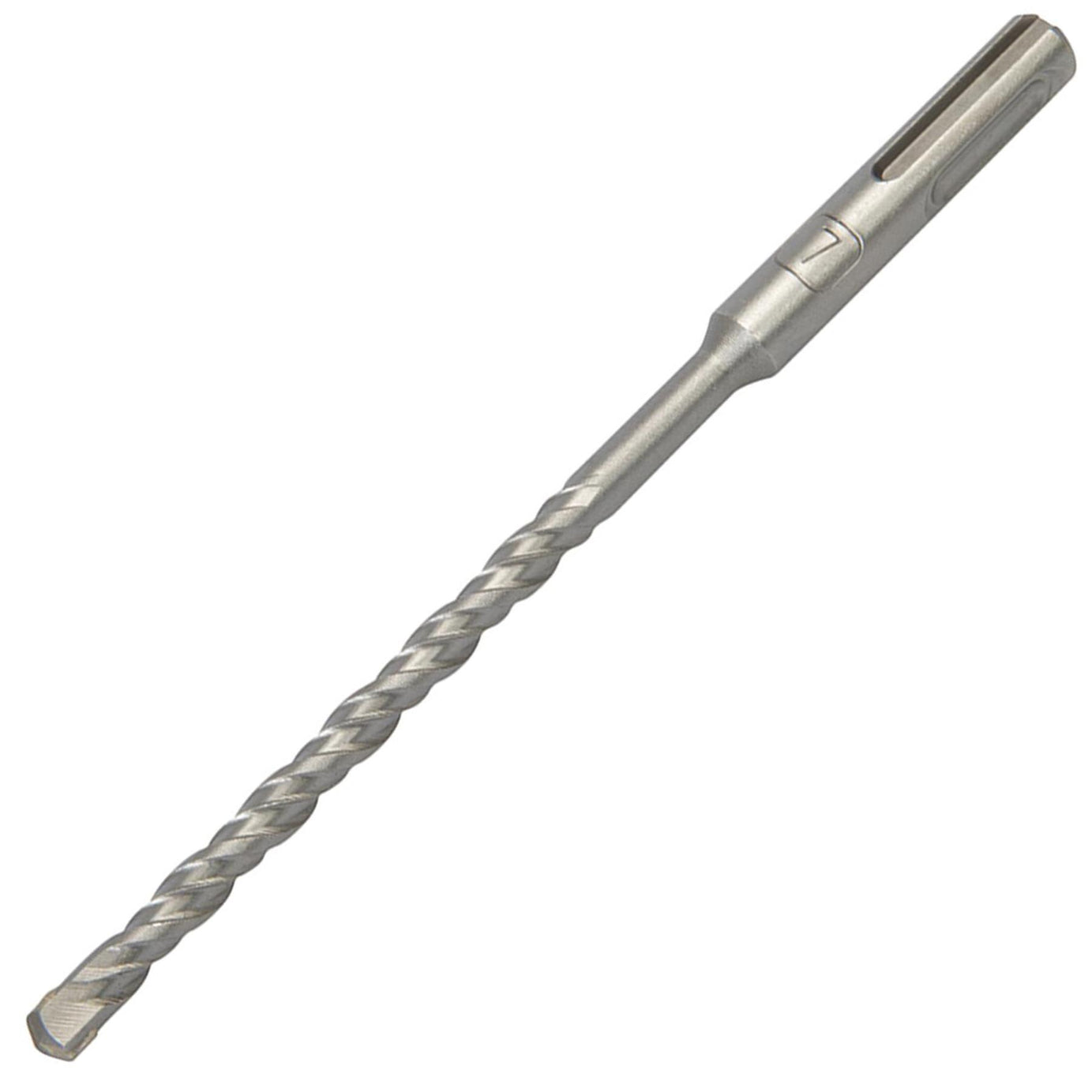 SDS+ PLUS MASONRY DRILL BIT 7 x 160mm, TUNGSTEN CARBIDE TIP, FOR STONE CONCRETE BRICK