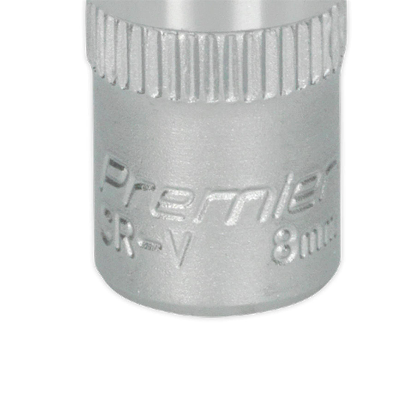 Sealey WallDrive Socket 8mm 1/4"Sq Drive Chrome Vanadium Steel