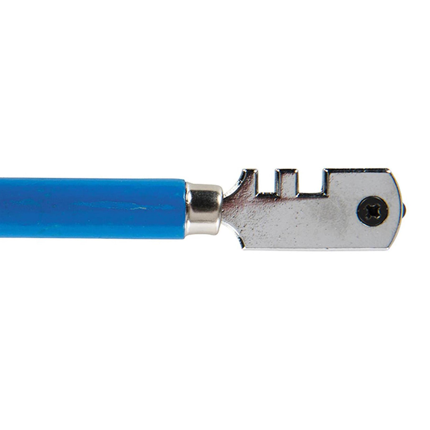 6-Wheel Glass Cutter 125mm cutting wheels on a turret with a snap-off vice
