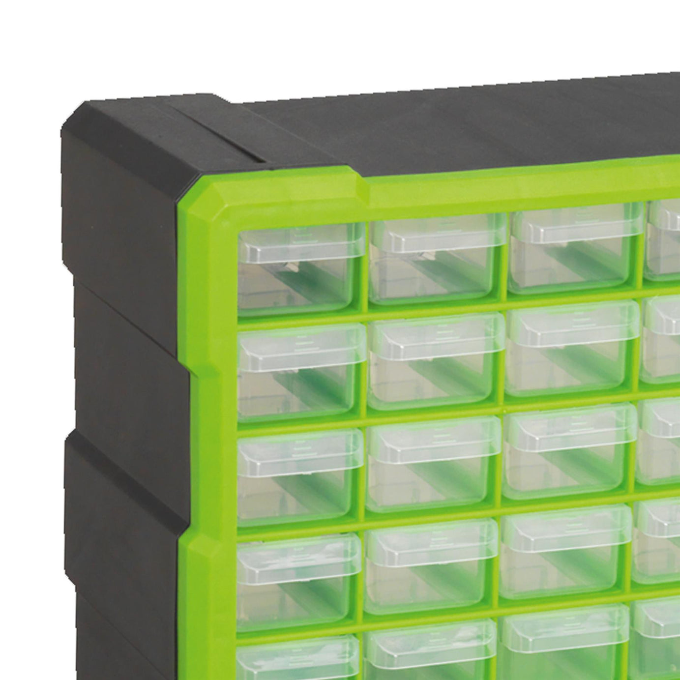 Sealey Cabinet Box 39 Drawer - Hi-Vis Green/Black