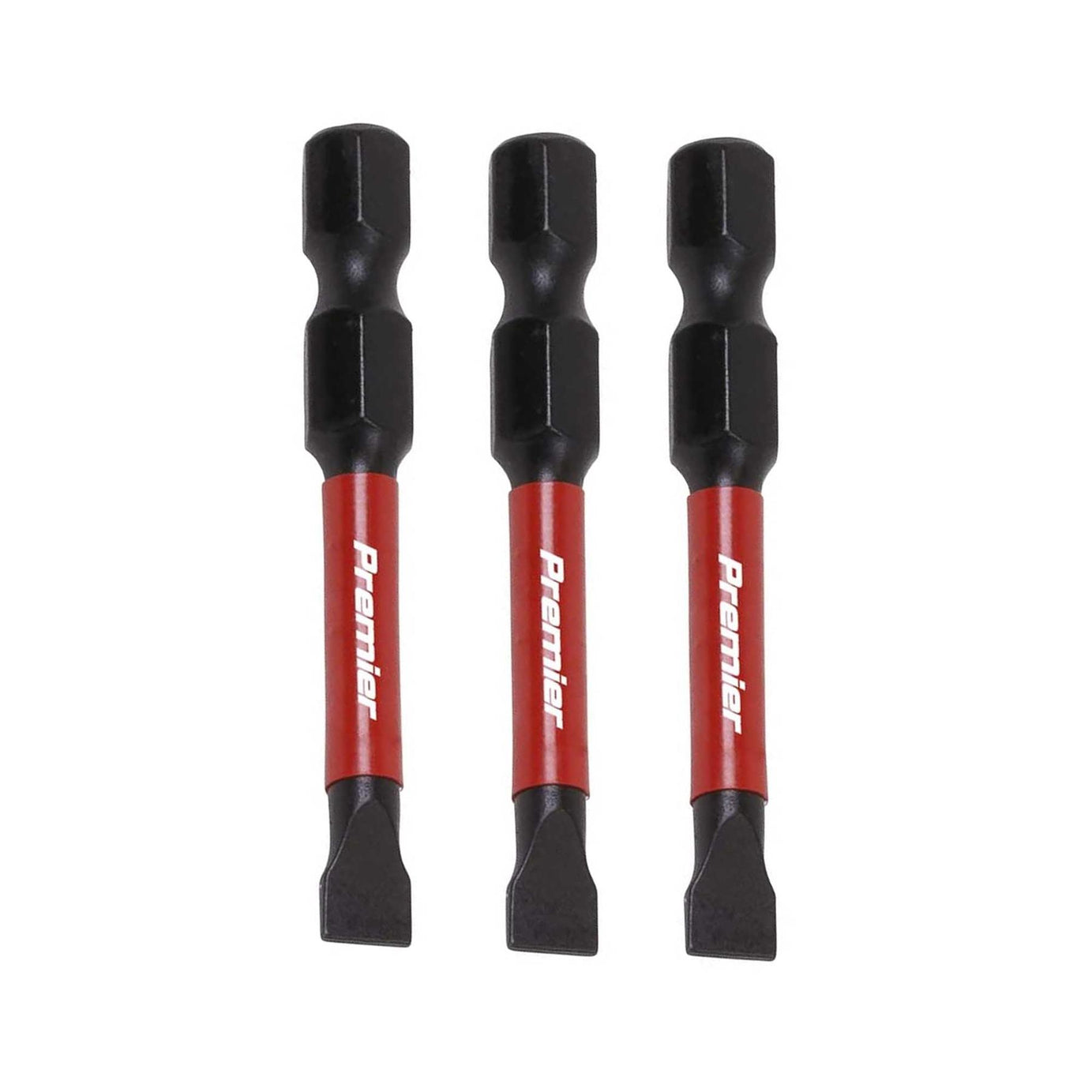 Slotted 5.5mm Impact Power Tool Bits 50mm - 3pc