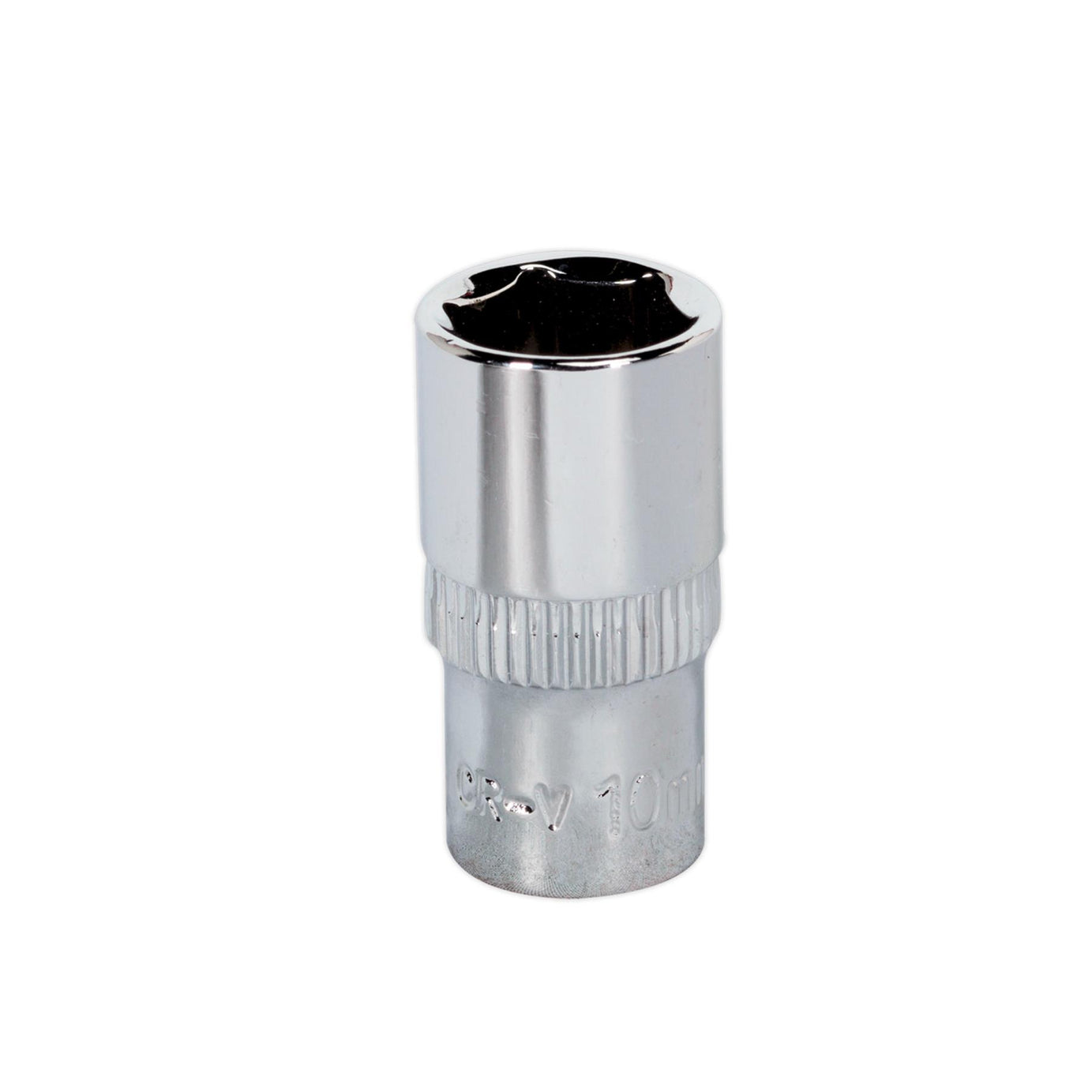 Sealey WallDrive® Socket 10mm 1/4"Sq Drive Fully Polished