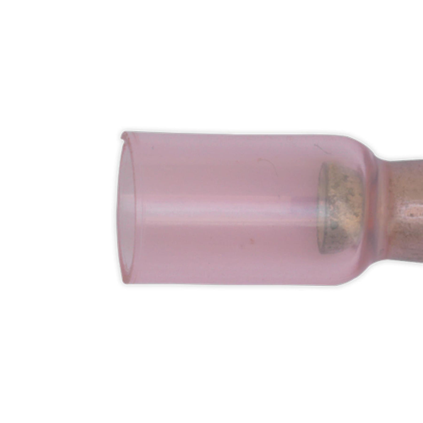 Sealey Heat Shrink Push-On Terminal 6.3mm Male Red Pack of 25