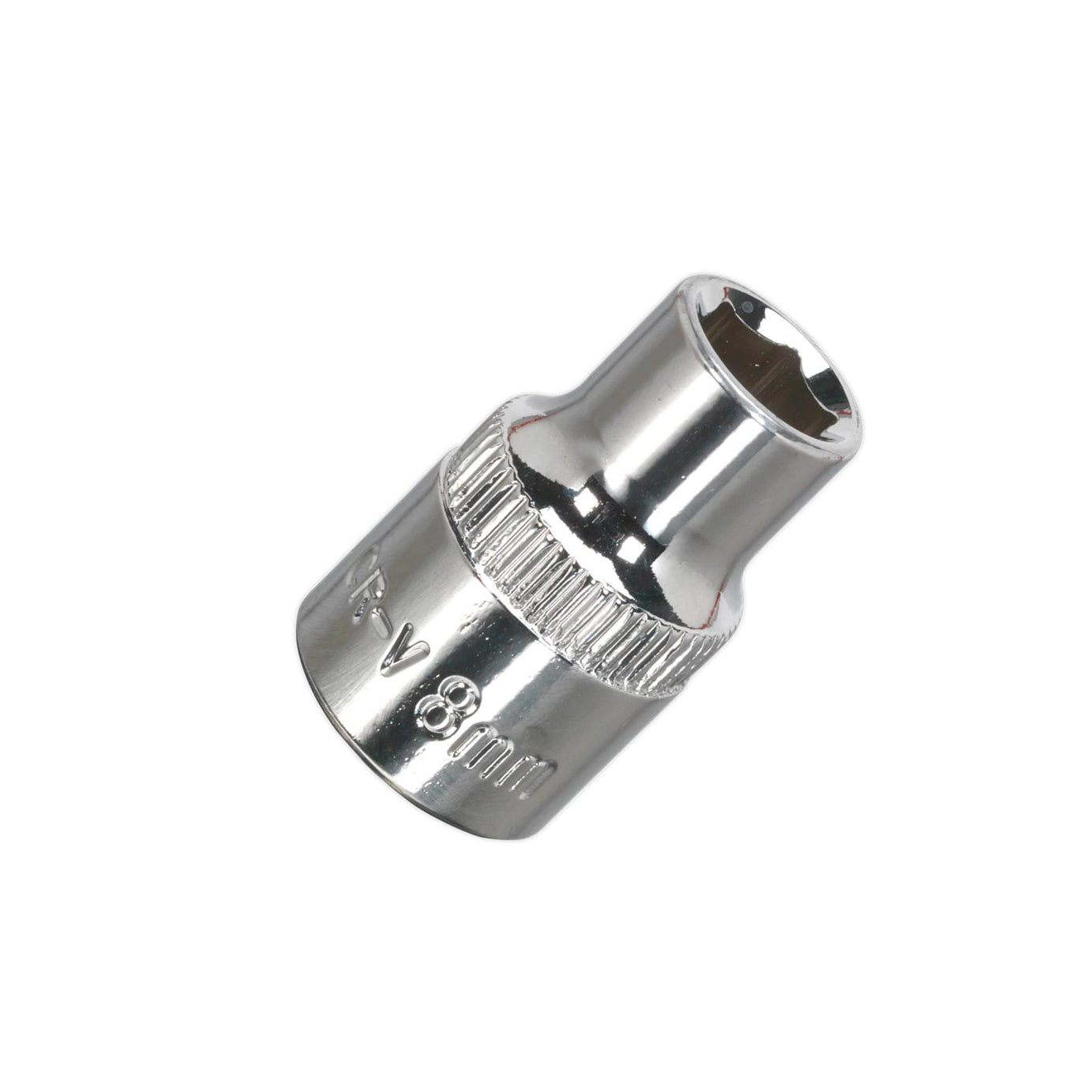 Sealey WallDrive Socket 8mm 3/8"Sq Drive Fully Polished