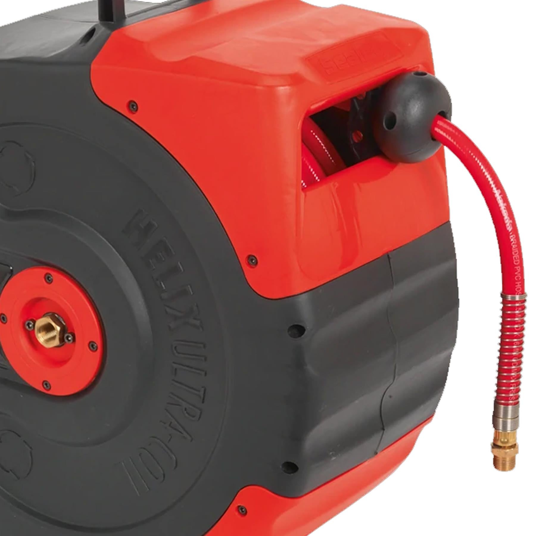 Sealey Retractable Air Hose Reel 15m 12.5mm ID