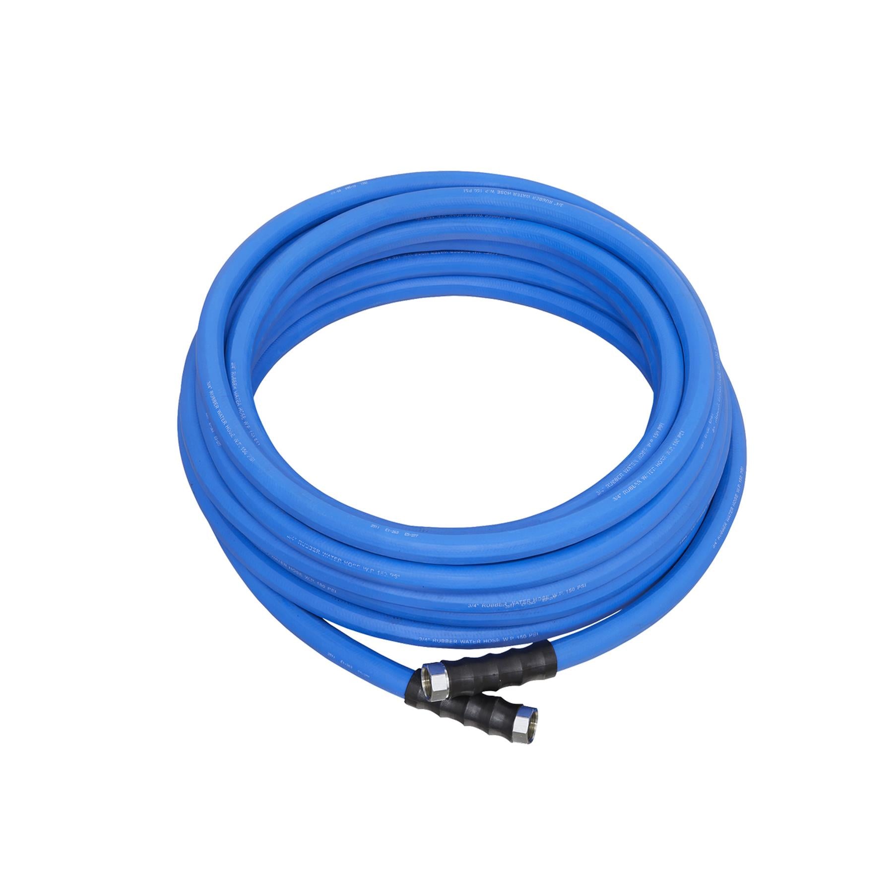 Sealey Hot & Cold Rubber Water Hose Hex 19mm 30m Heavy-Duty