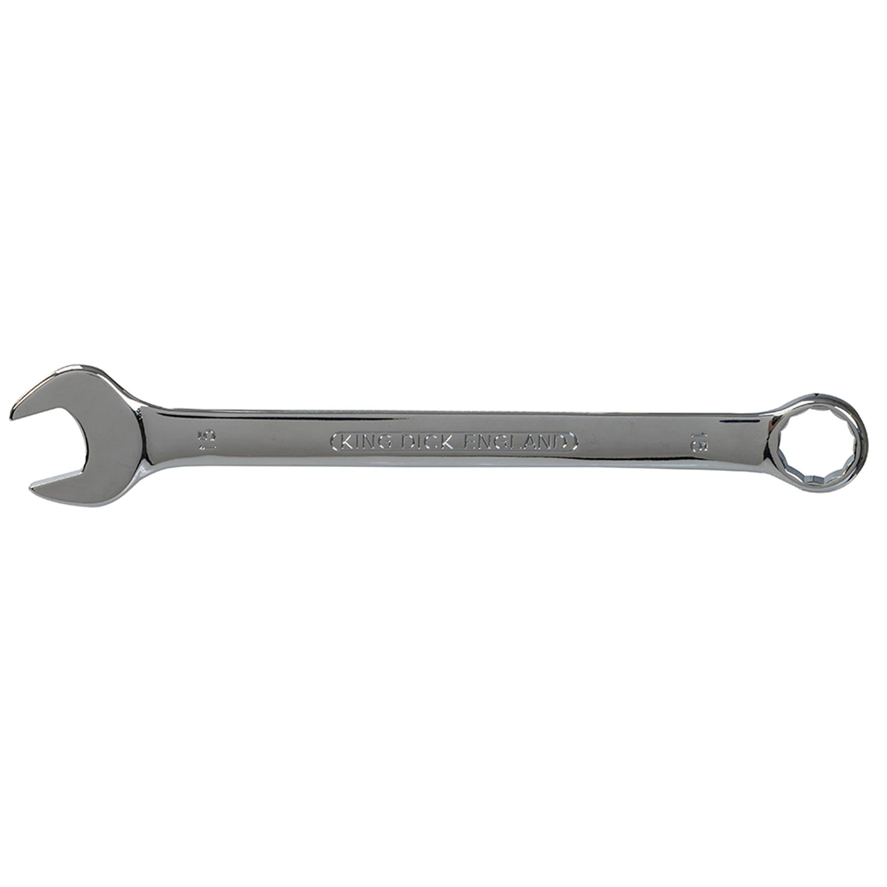 King Dick metric 15 MM polished chrome combination spanner wrenches spanners