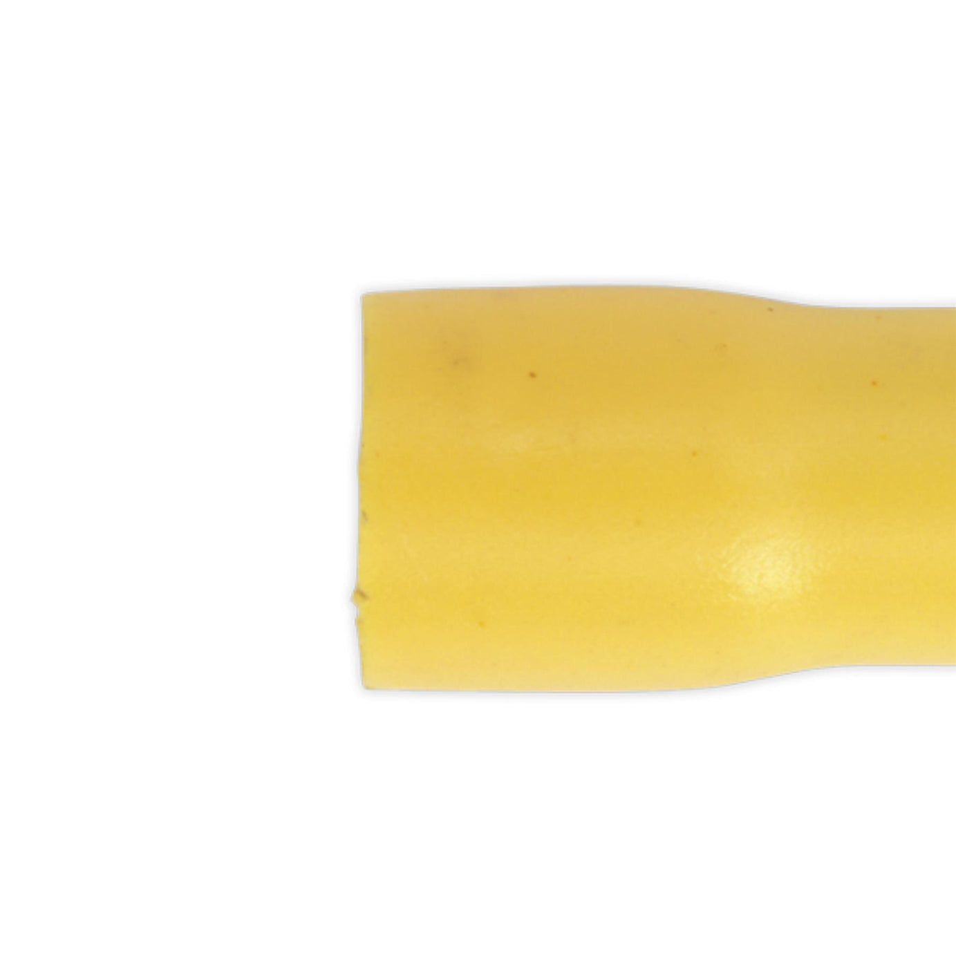 Sealey Push-On Terminal 6.3mm Male Yellow Pack of 100