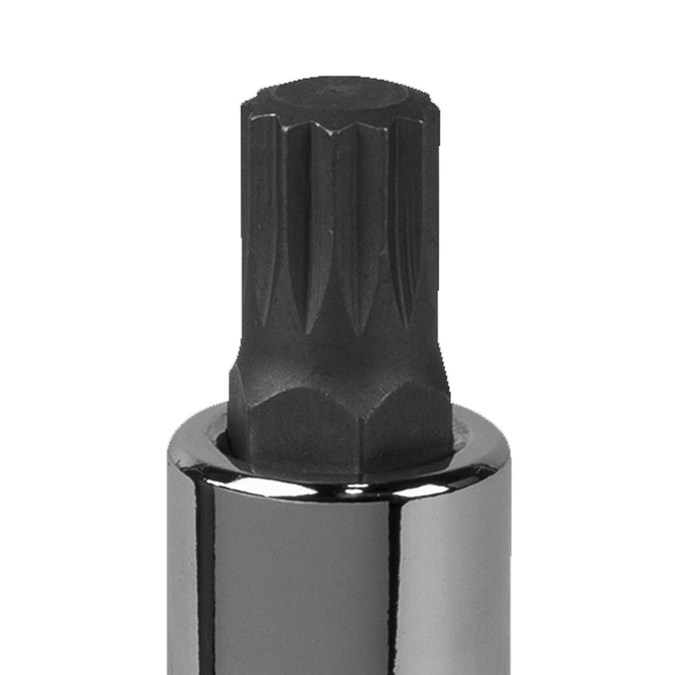 Sealey Spline Socket Bit M10 1/2"Sq Drive