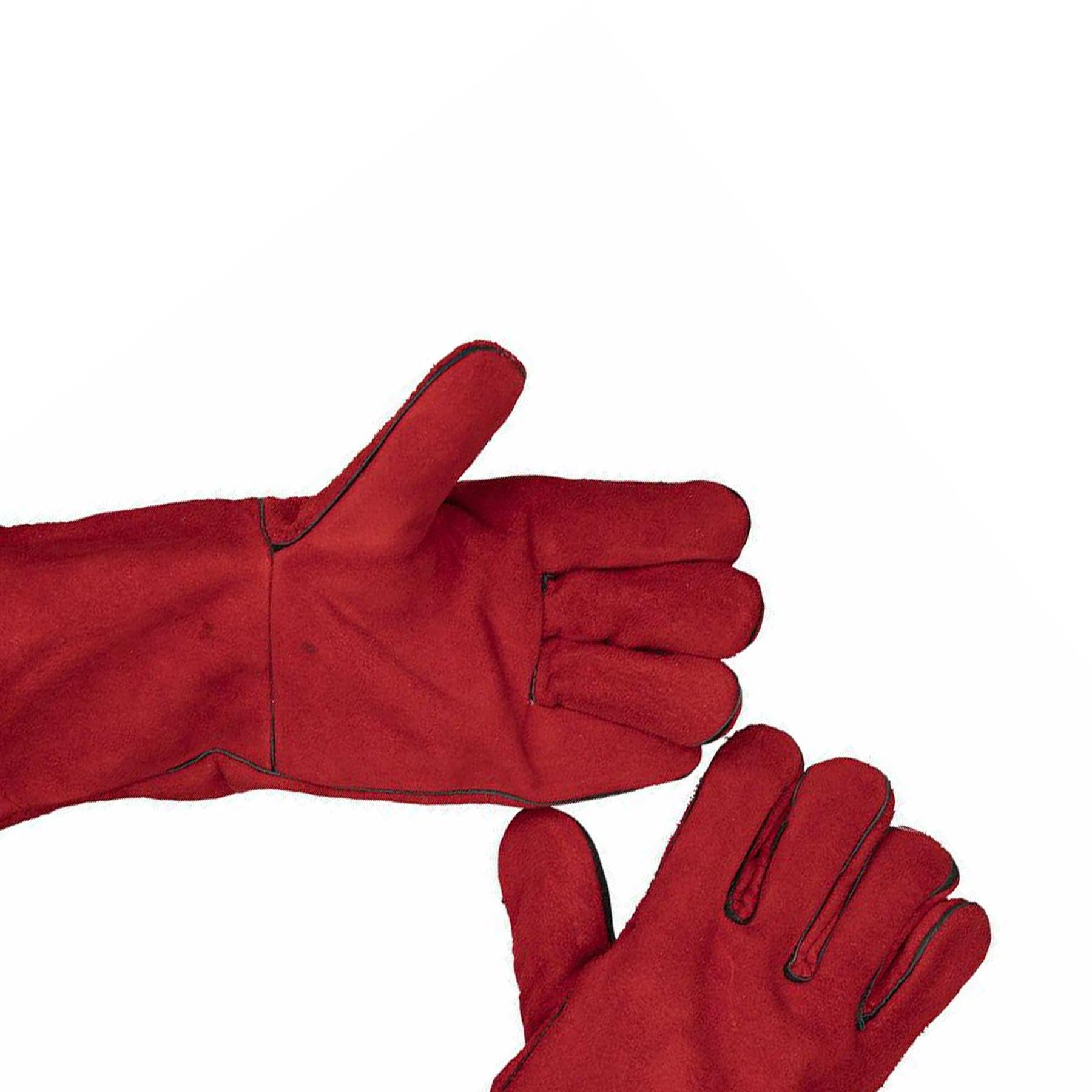 Sealey Leather Welding Gauntlets Lined Pair