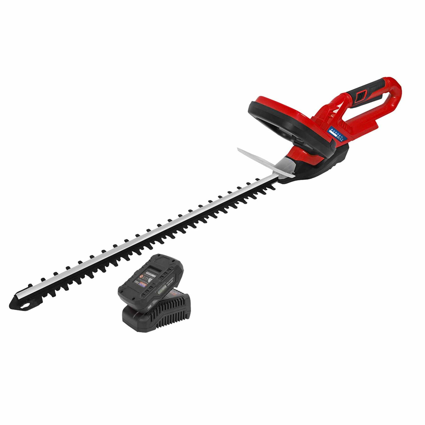 Sealey 20V Cordless Hedge Trimmer with 2Ah Battery + Fast Charger