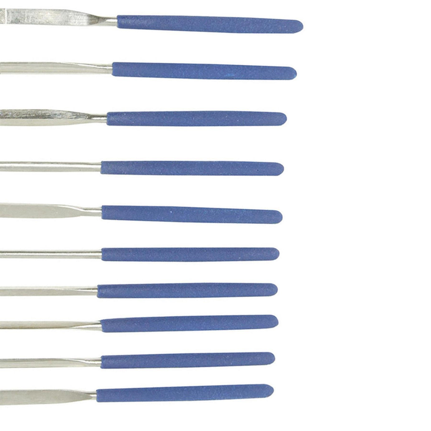 Diamond Needle File Set Precision Jewellers Jewellery Metal 140 x 3mm Assorted