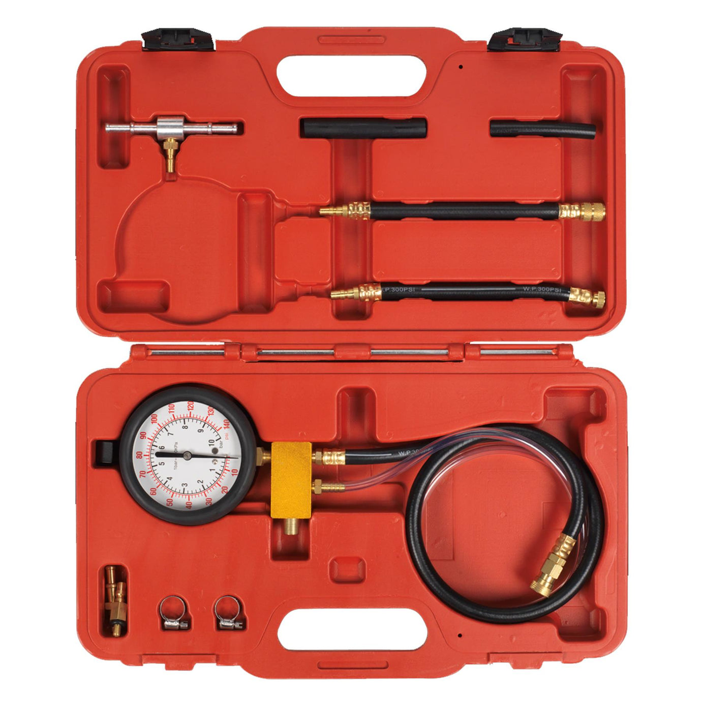 Sealey Fuel Injection Pressure Test Kit - Test Port Injection Systems