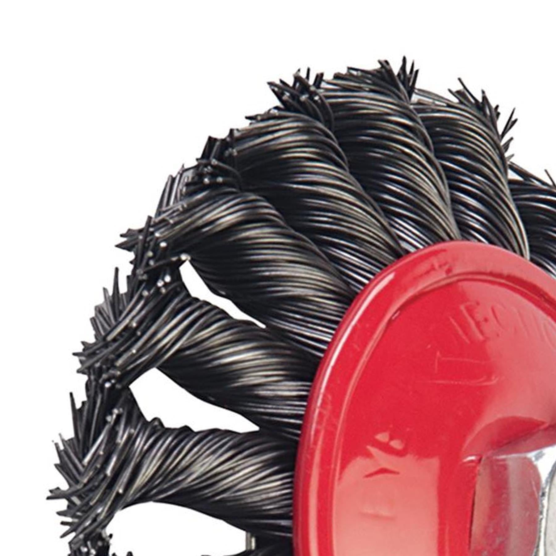 Rotary Steel Wire Twist Knot Angle Grinder 100mm