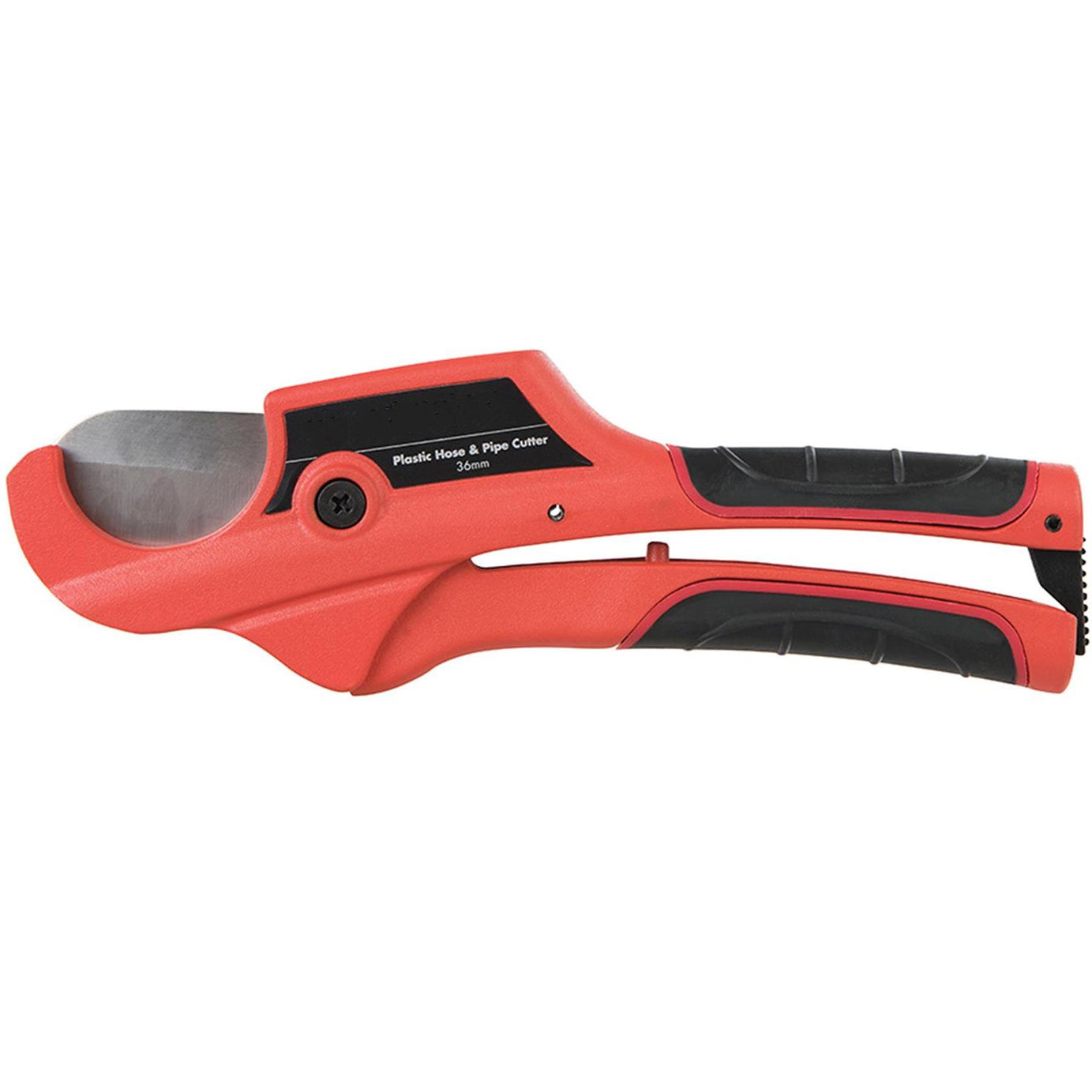 Ratchet Action 36/mm Plastic Pipe Cutter Plumbing Tool PVC Water Tube Hose