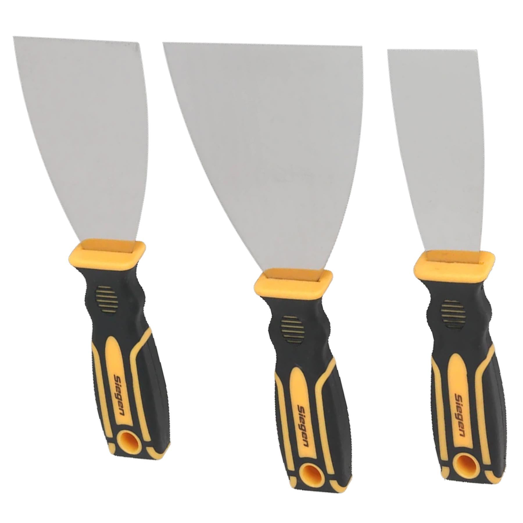 Sealey Polished Stainless Steel  Scraper Set 3pc