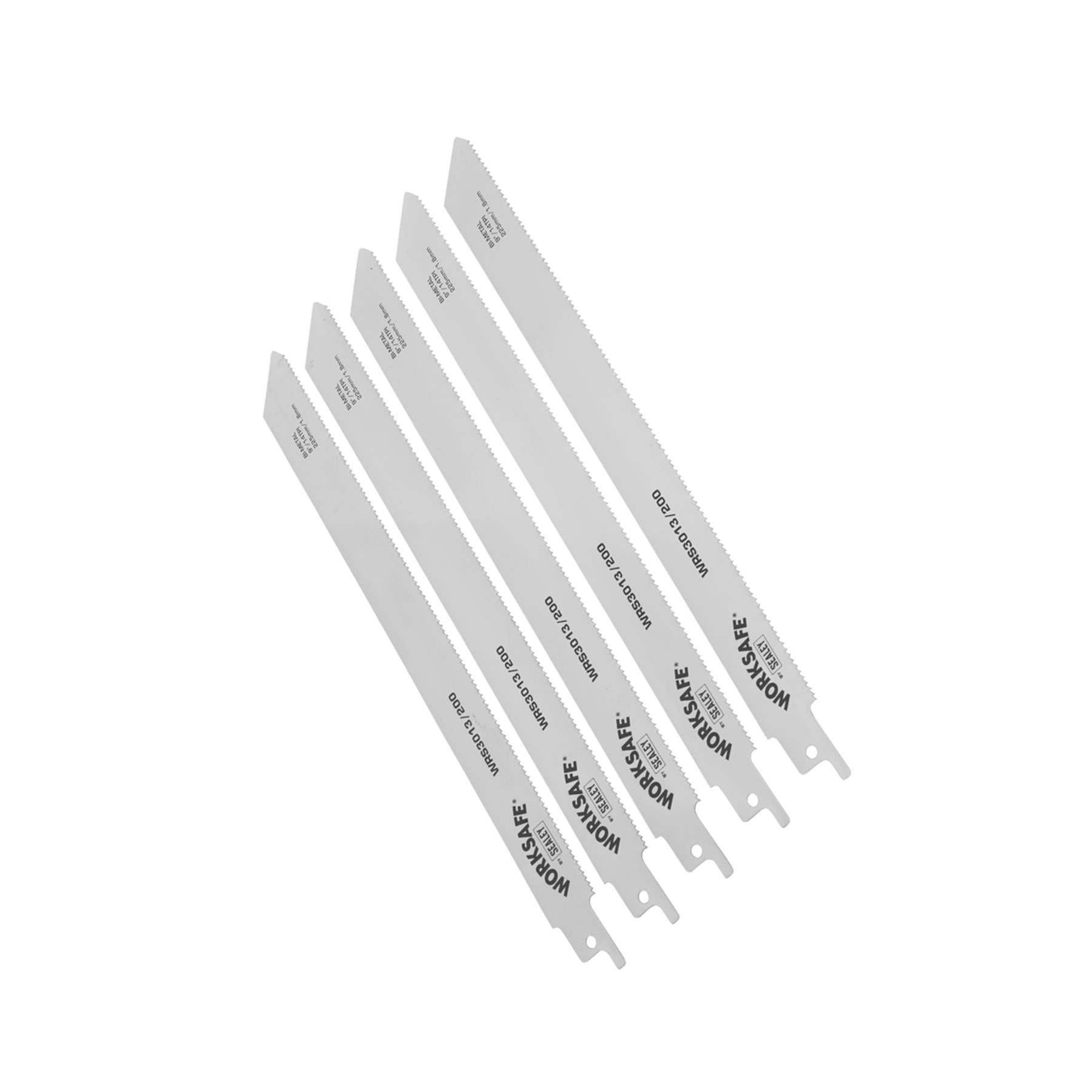 Sealey Reciprocating Saw Blade 225mm 14tpi - Pack of 5