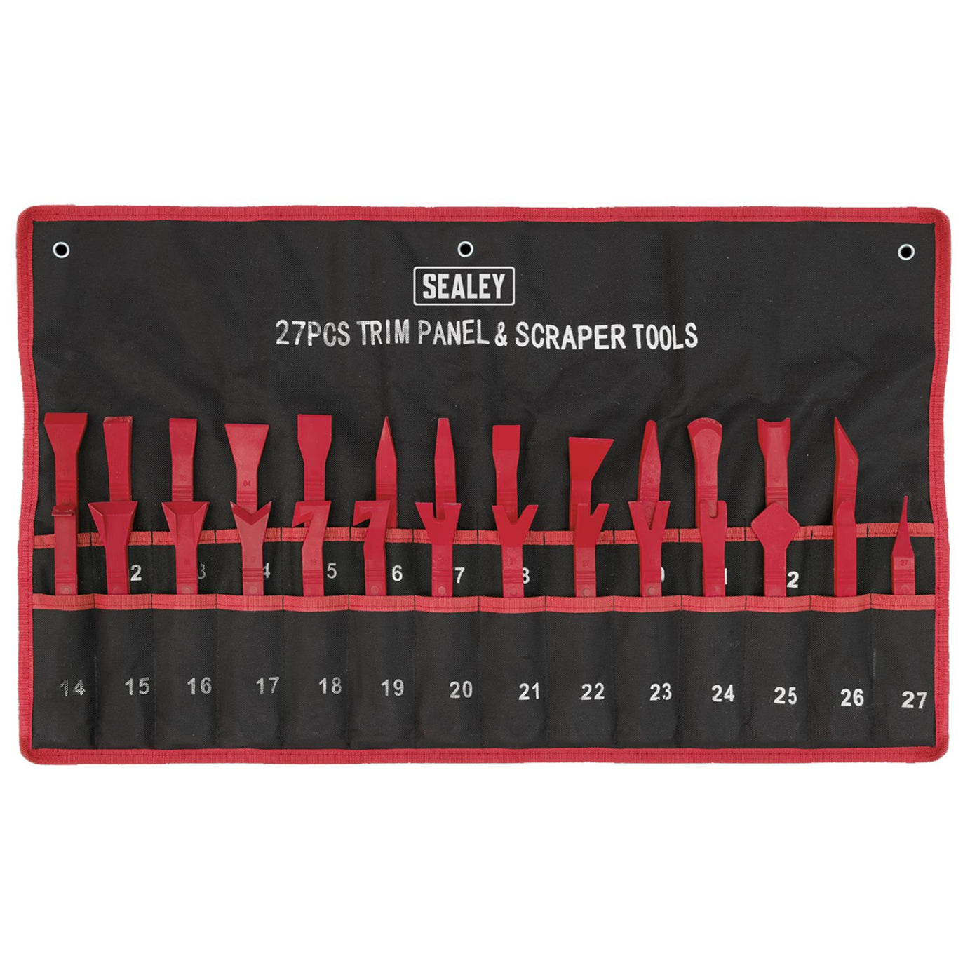 Sealey Trim & Panel Clip Tool Set 27pc