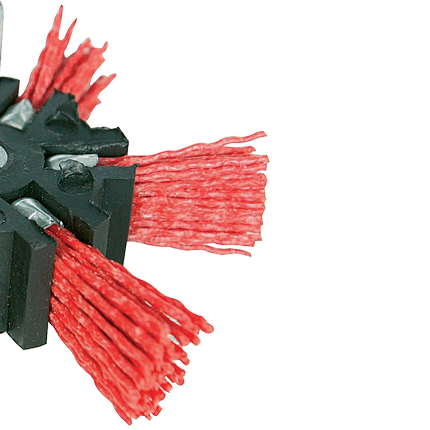 Filament Flap Brush 100mm Coarse - Flap Brush With Silicon Carbide Grit