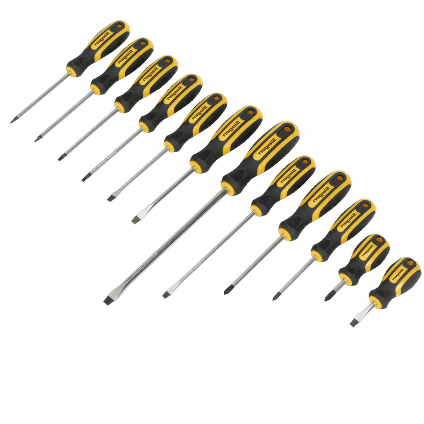 Sealey Soft Grip Screwdriver Set 12pc