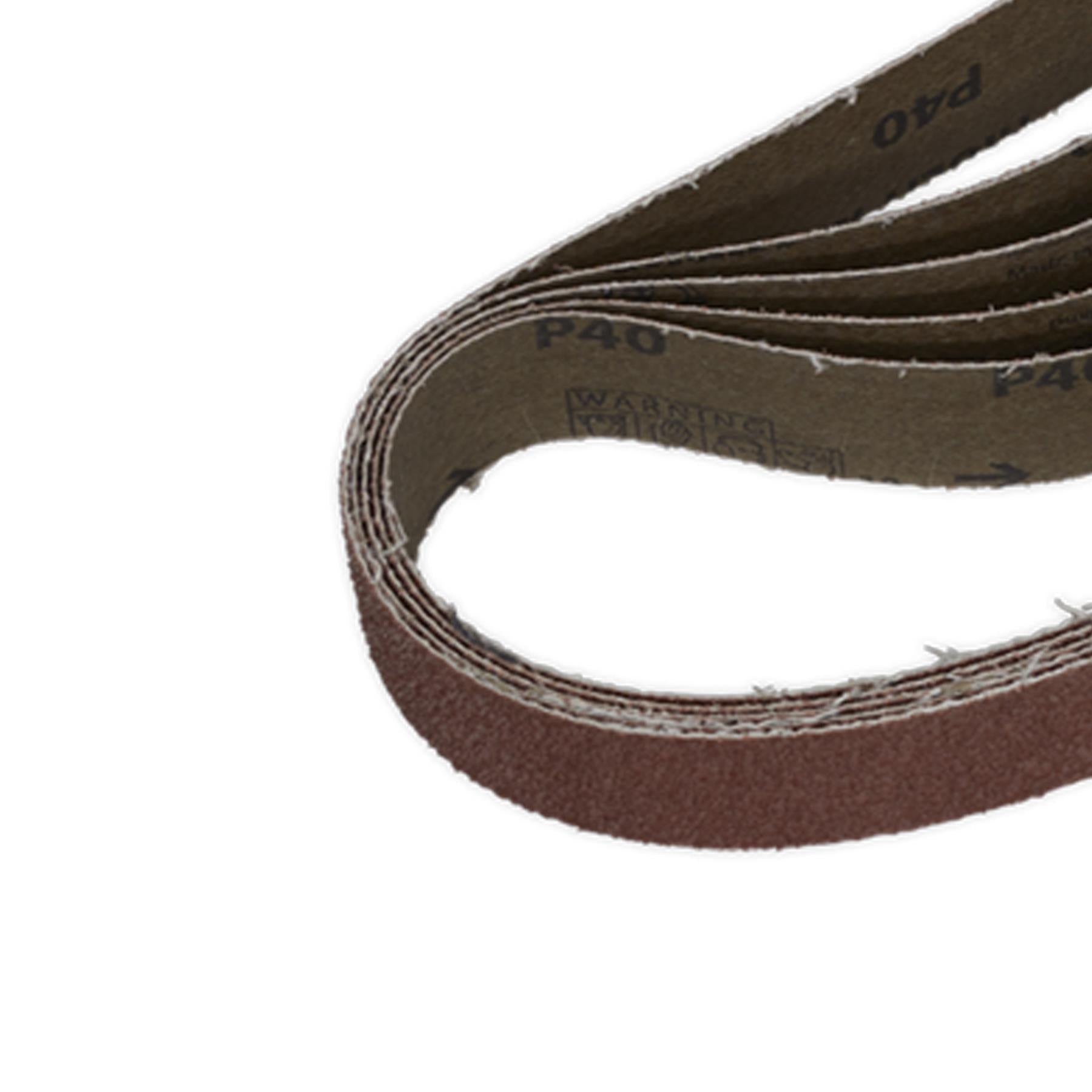 Sealey Sanding Belt 30 x 540mm 40Grit Pack of 5