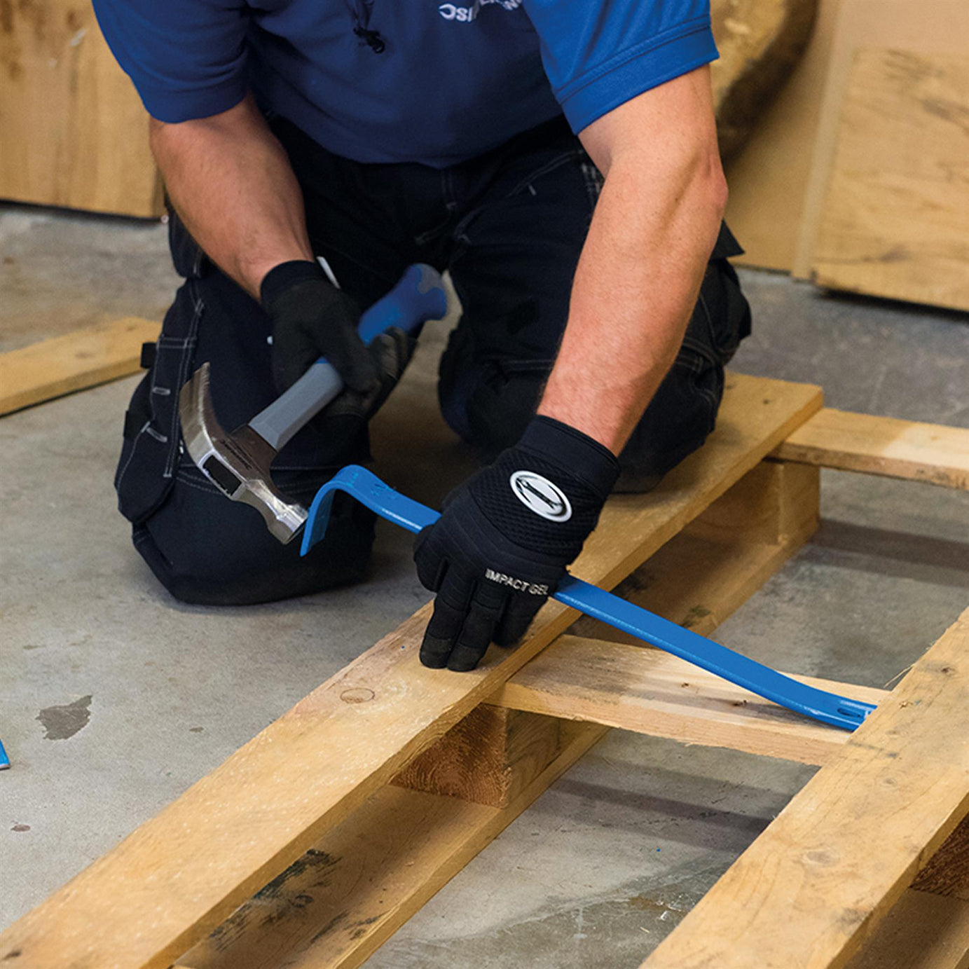 CARBON STEEL 600mm SAMSON CROWBAR PRY NAIL PULLER REMOVER TOOL