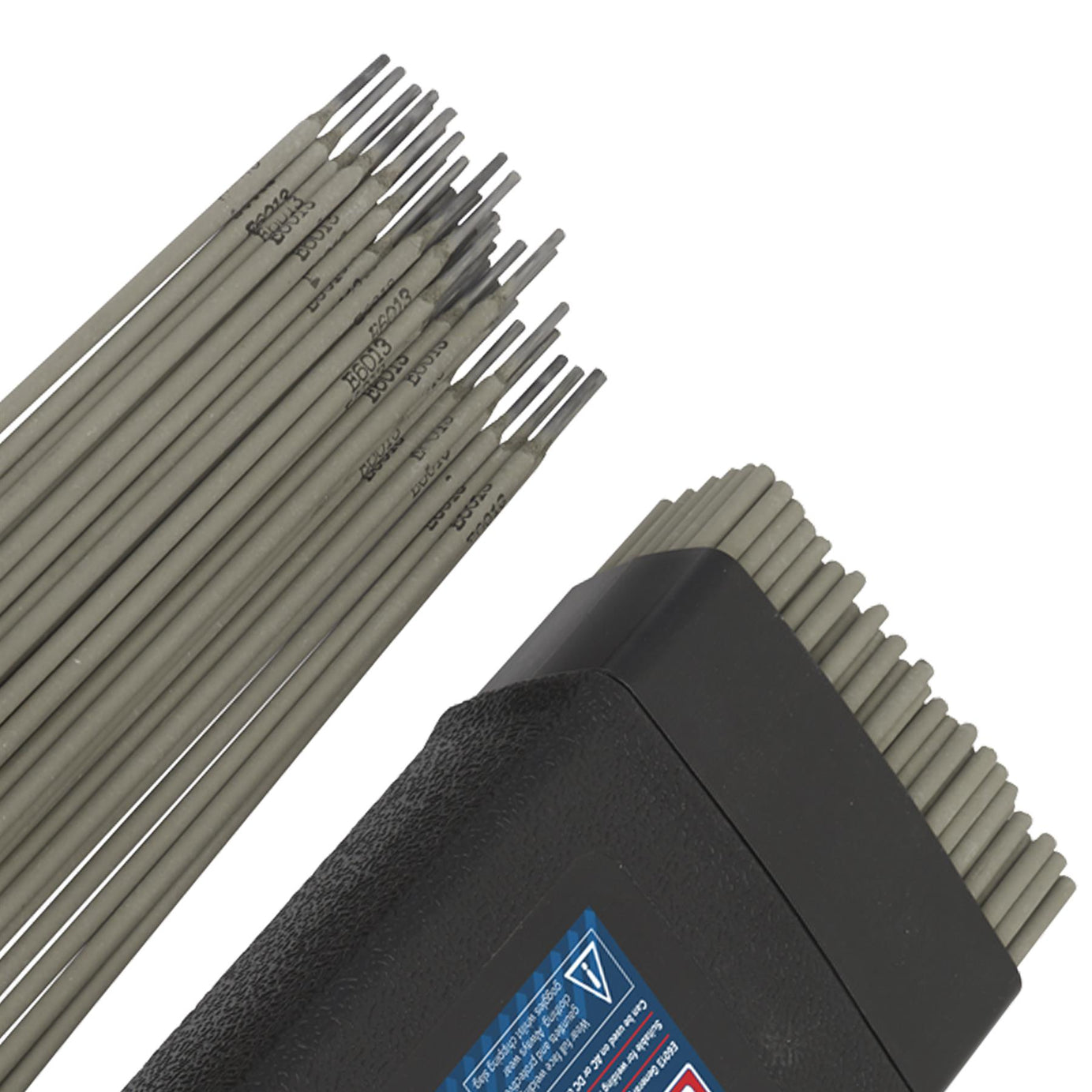 Welding Electrodes 2.5 x 300mm 5kg Pack.mild steel electrodes made Sealey