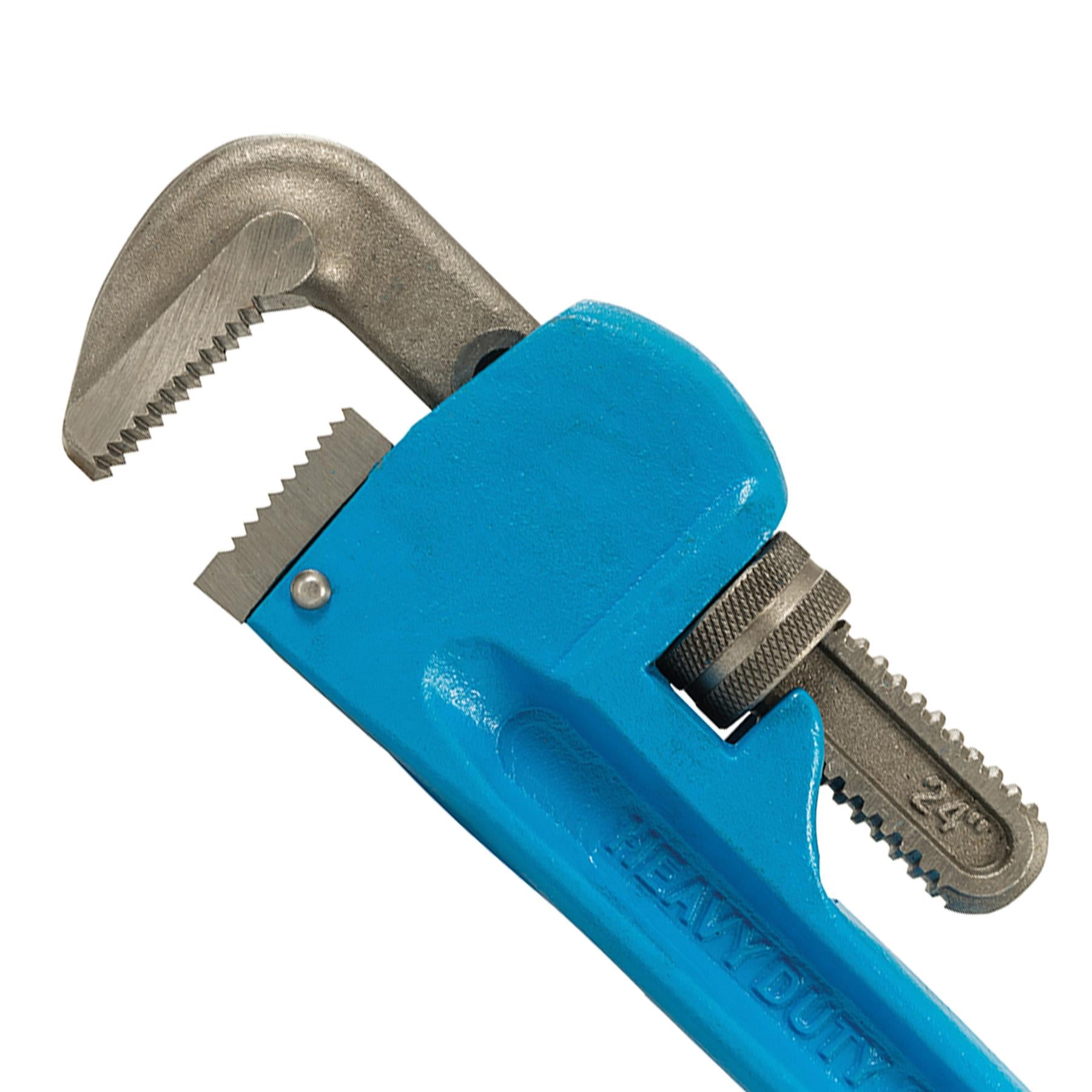 24" HEAVY DUTY ADJUSTABLE PLUMBERS MONKEY PIPE WRENCH SPANNER TOOL