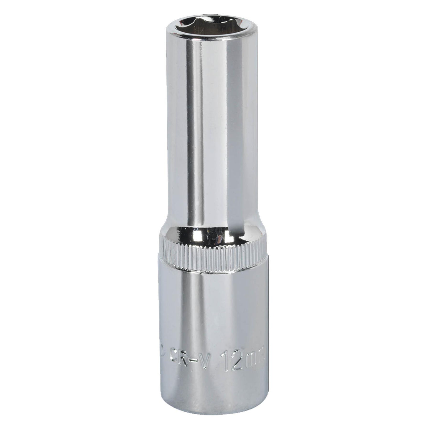 Sealey WallDrive Socket 12mm Deep 1/2"Sq Drive Fully Polished