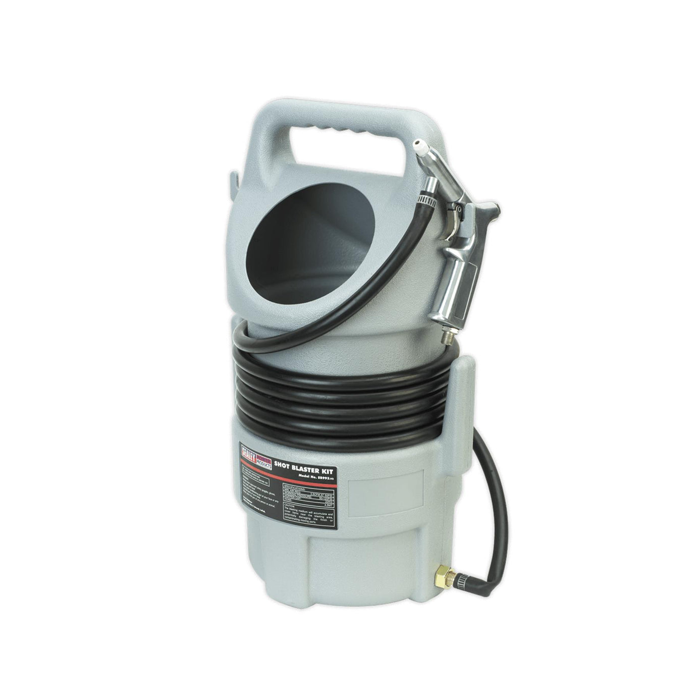 Sealey Shot Blasting Kit 22kg Capacity