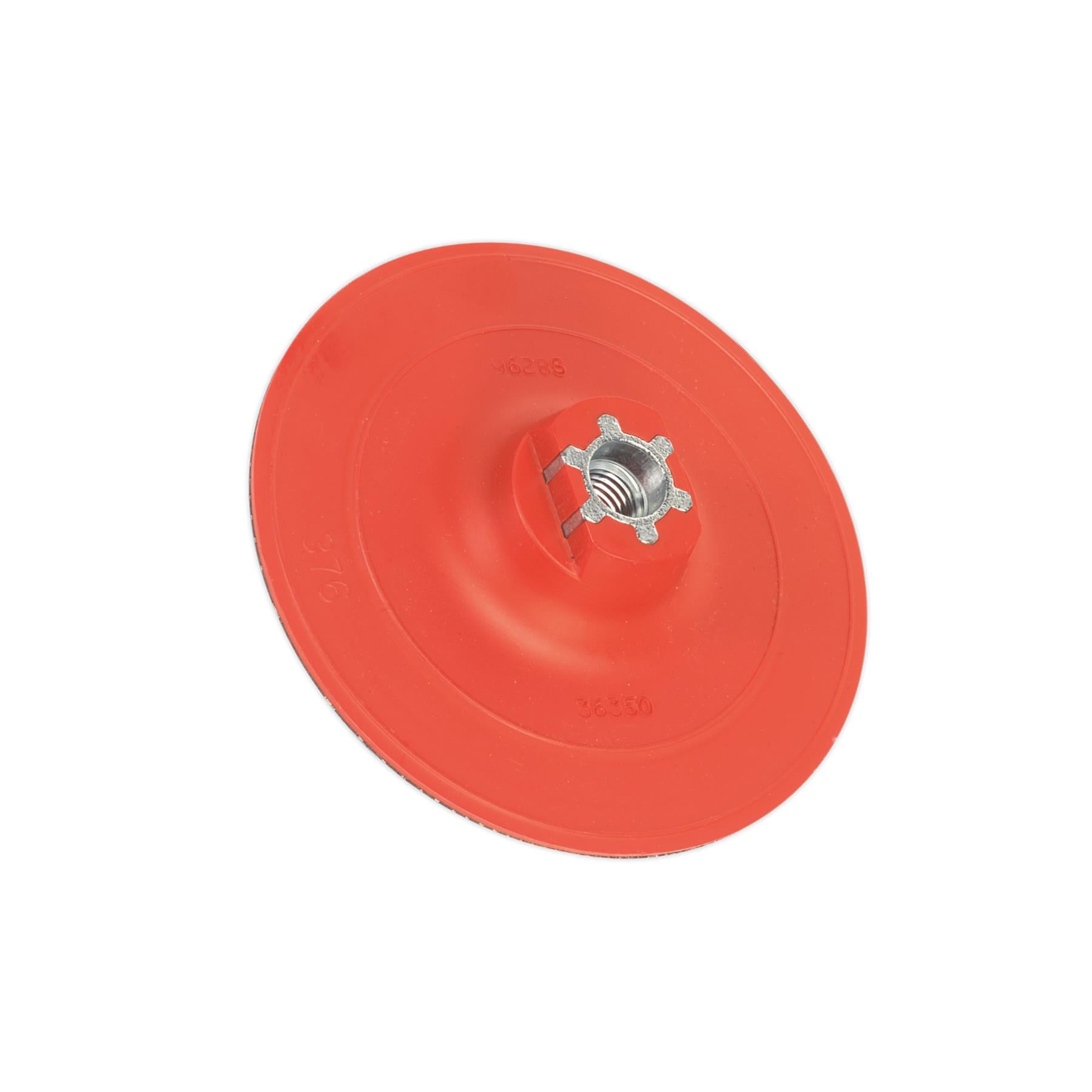 Sealey Hook-and-Loop Backing Pad Ø120mm M14 x 2mm
