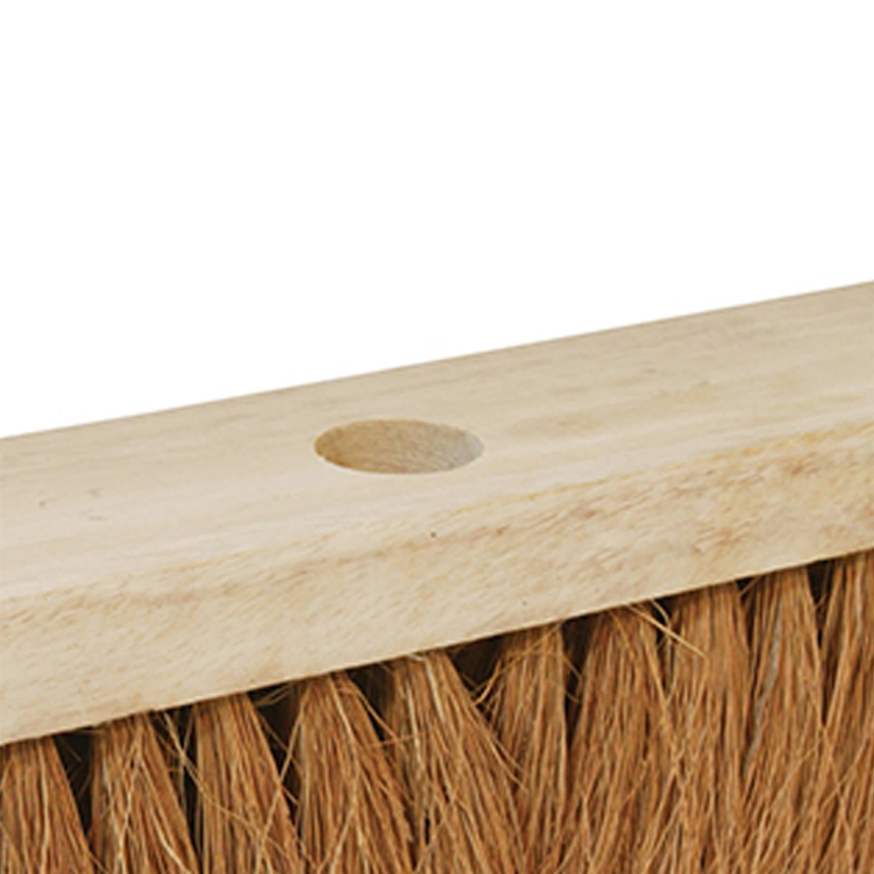 BRUSH BRUSHES BROOM BROOMS HEAD HEADS SOFT COCO BRISTLES SIZES 18"