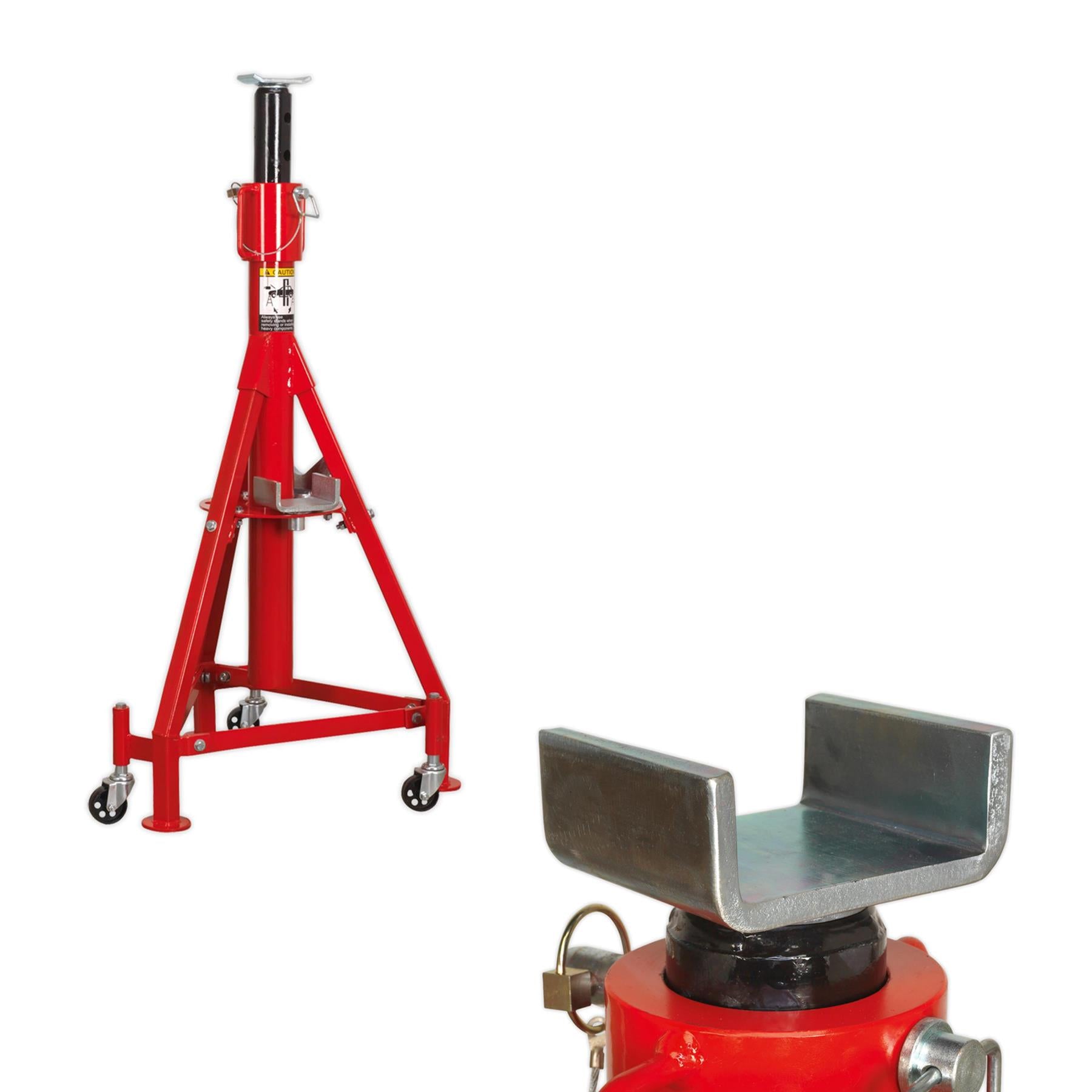 Sealey High Level Commercial Vehicle Support Stand 5 Tonne
