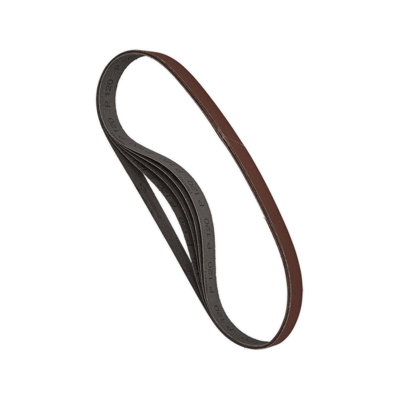 Sealey Sanding Belt 25 x 762mm 120Grit Pack of 5