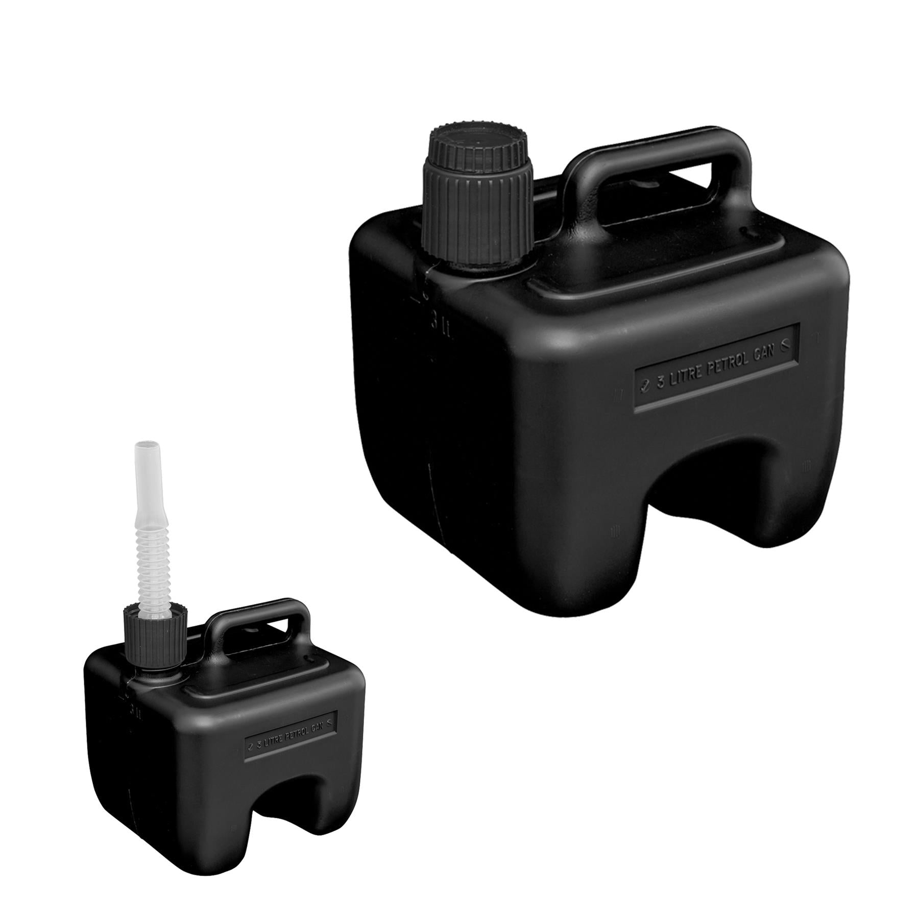 Sealey Stackable Fuel Can 3L - Black