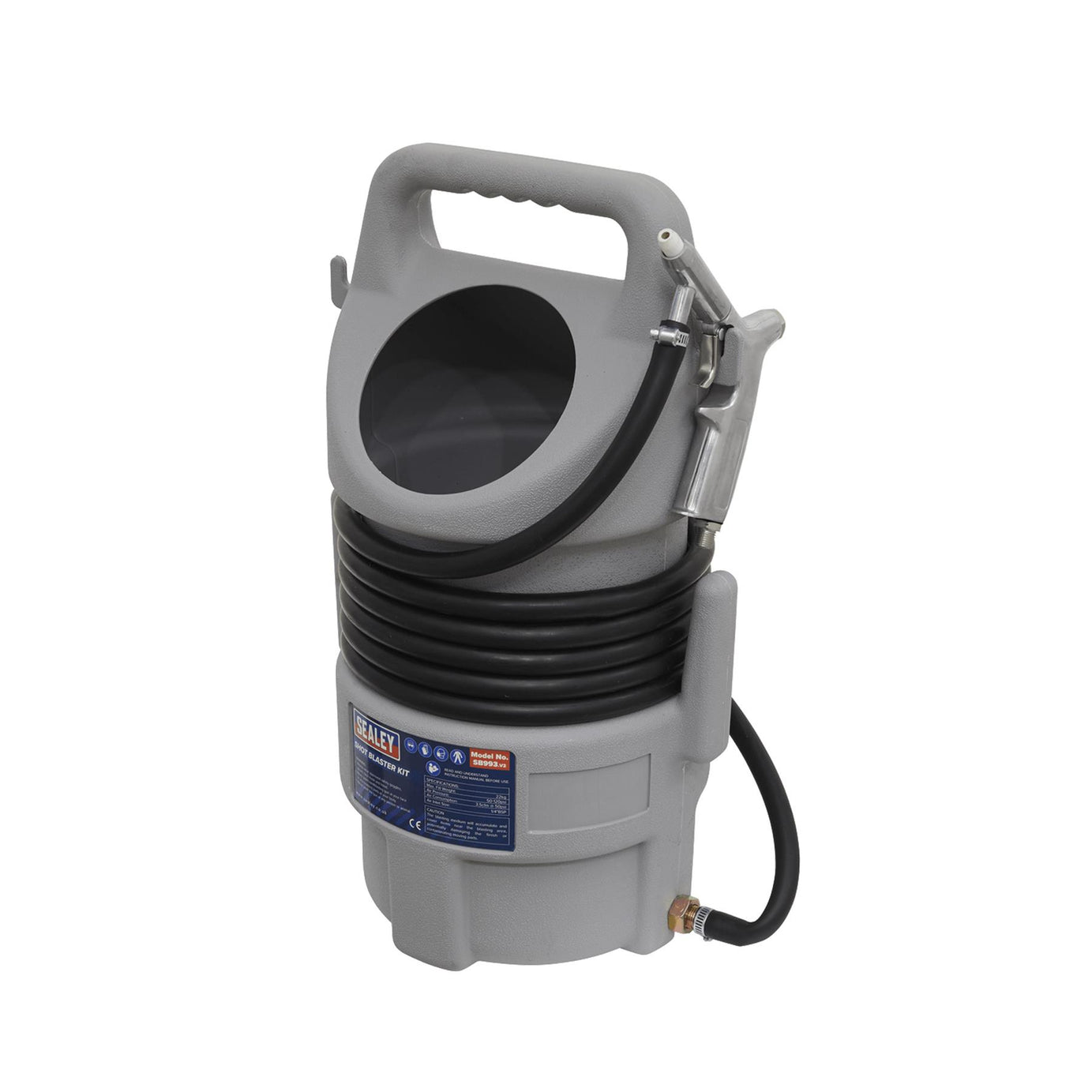 Sealey Shot Blasting Kit 22kg Capacity