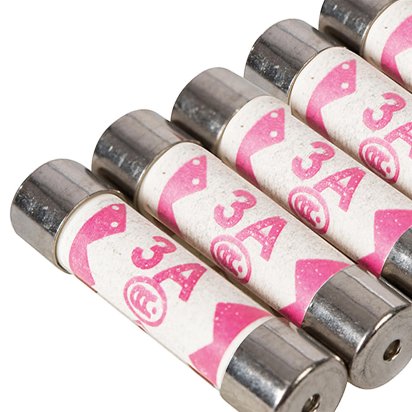 Electric Premium Quality Fuses 10pk 3A fast acting replacement safety