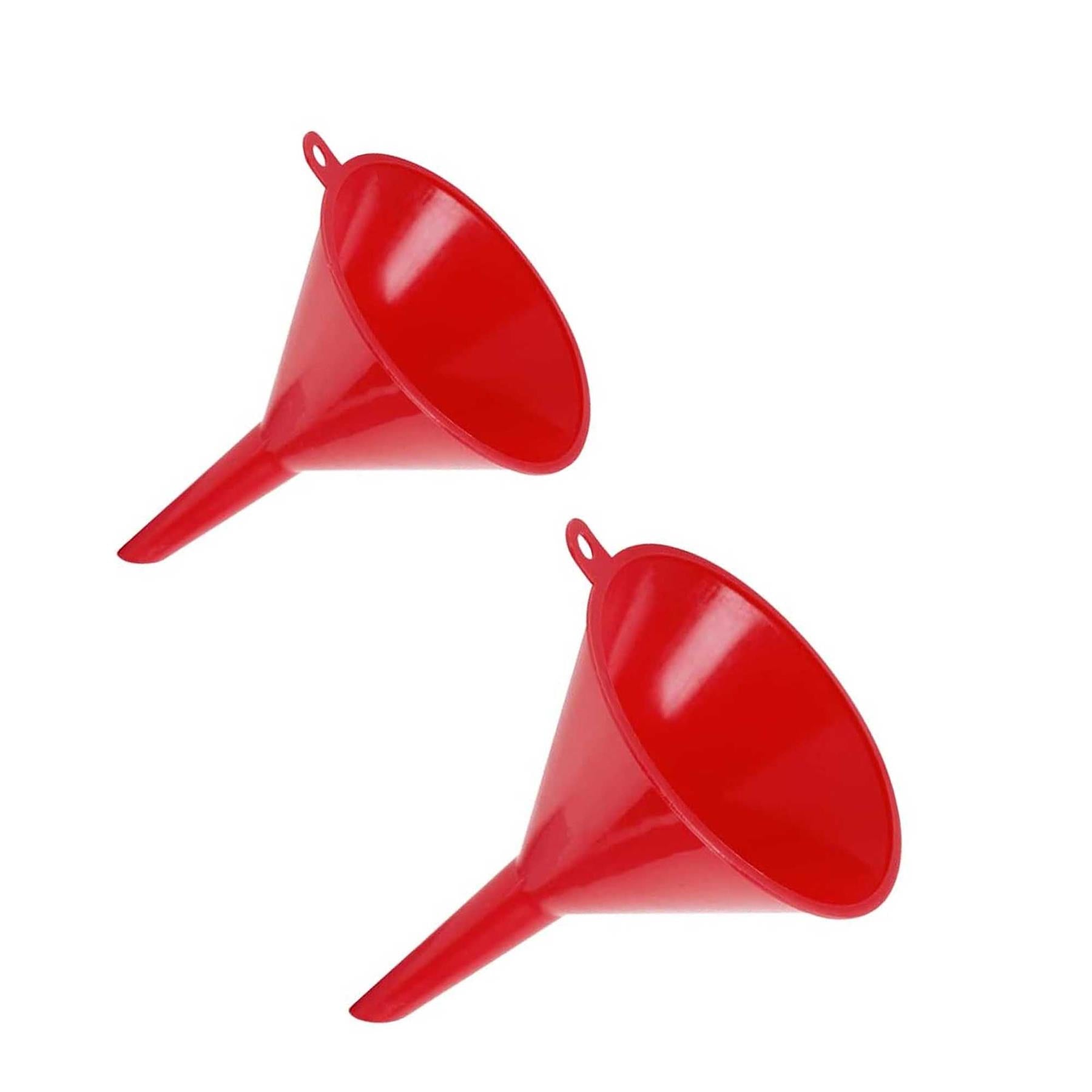 Sealey Small Funnel Set 4pc Economy Fixed Spout