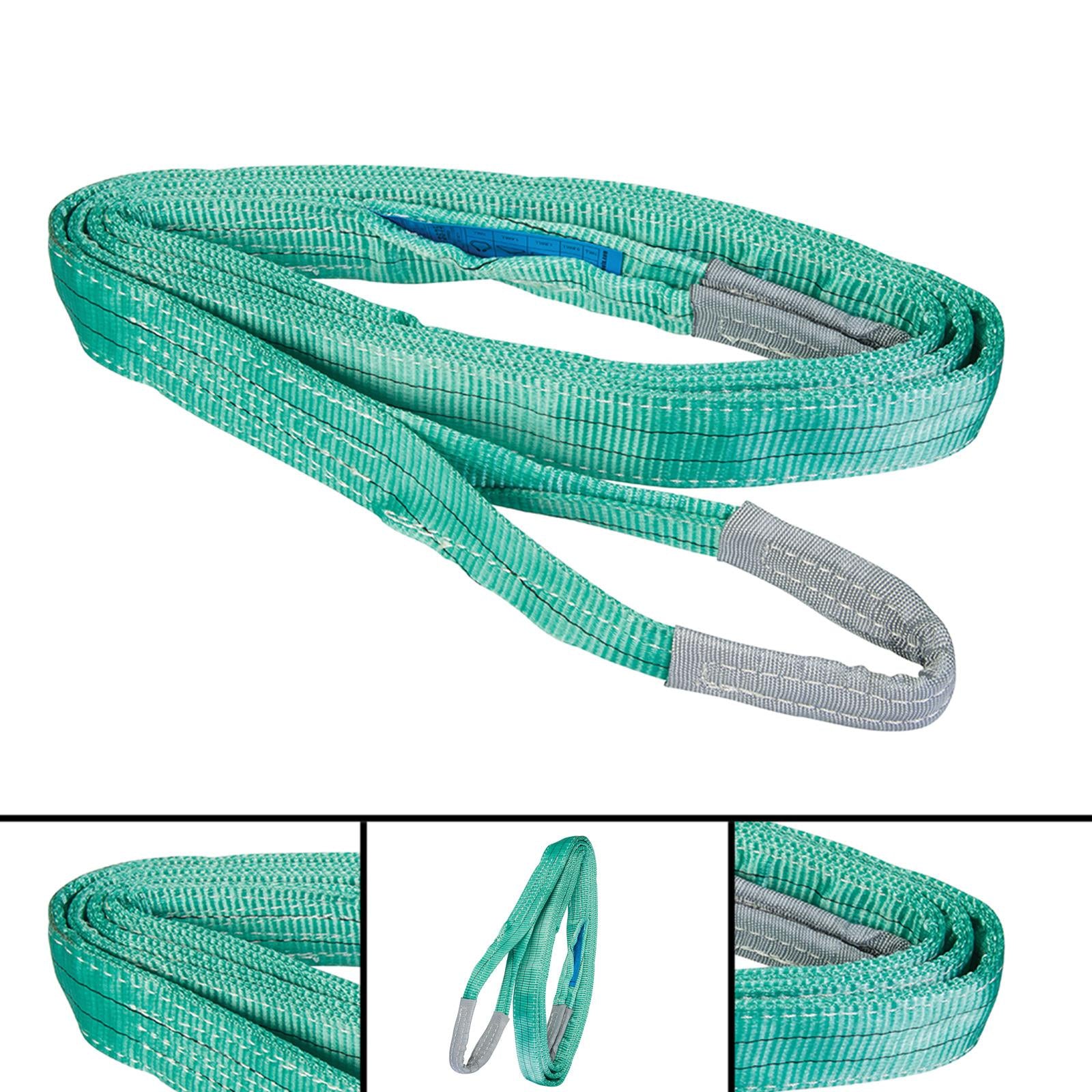 Heavy Duty Cargo Sling 2 Tonne 4M Strong Lifting Crane Strap Chemical Resistant