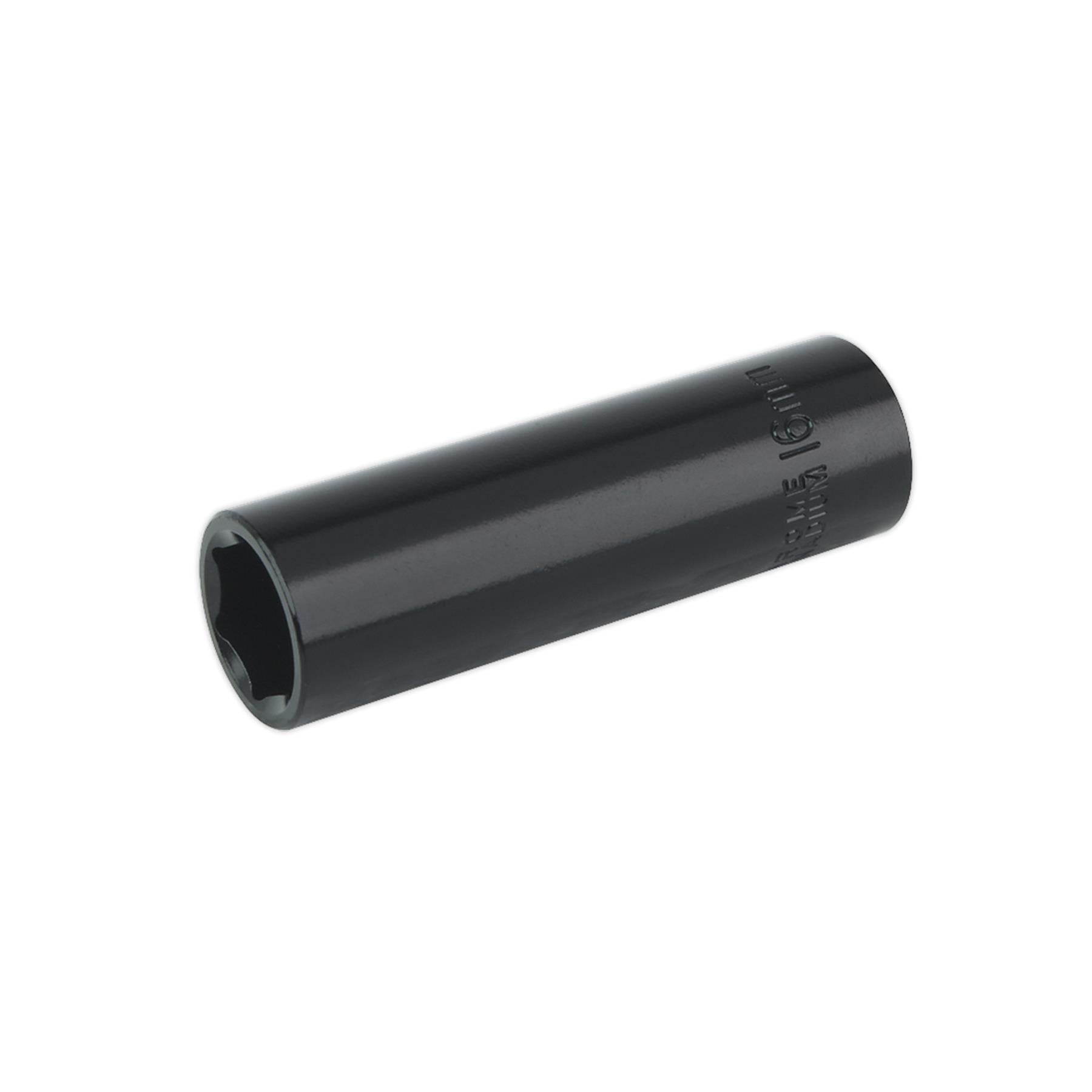 Sealey Impact Socket 16mm 1/2"Sq Drive Chrome Vanadium