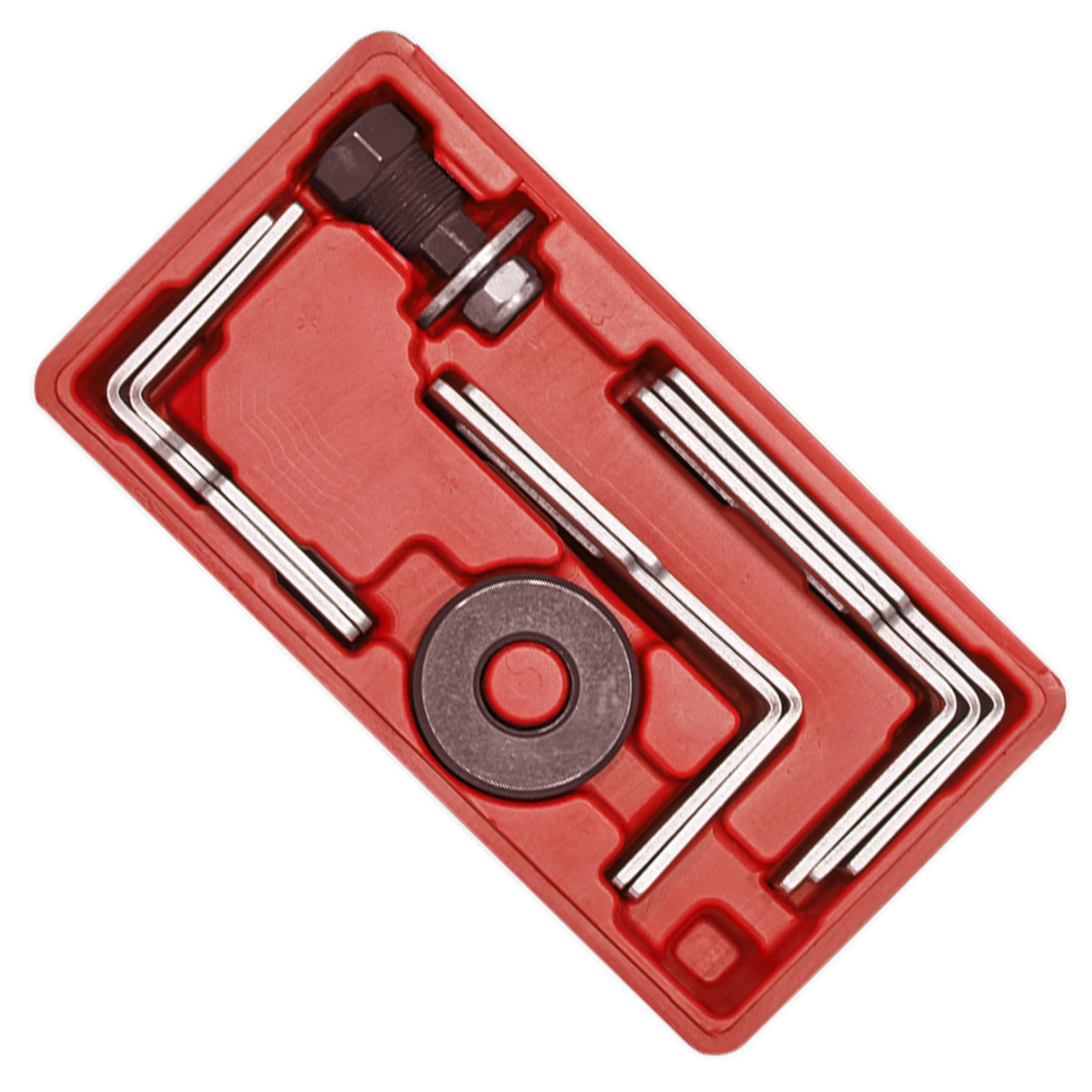 Sealey Fuel Tank Sender Spanner Set 9pc 24mm Hex Drive