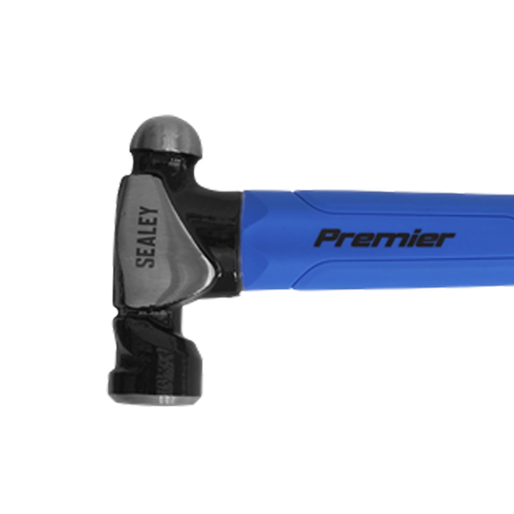 Sealey Ball Pein Hammer with Fibreglass Shaft 16oz