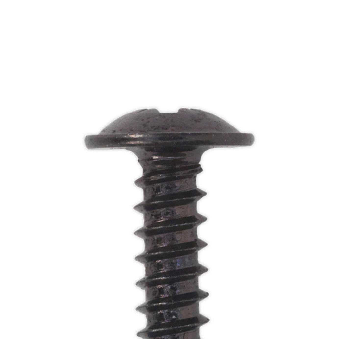 Sealey Self Tapping Screw 4.2 x 19mm Flanged Head Black Pozi Pack of 100