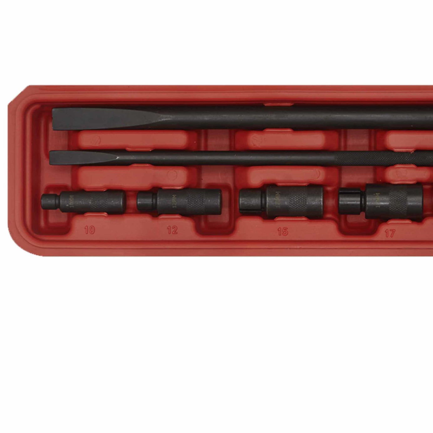 Sealey Motorcycle Wheel Bearing Removal Kit 9pc