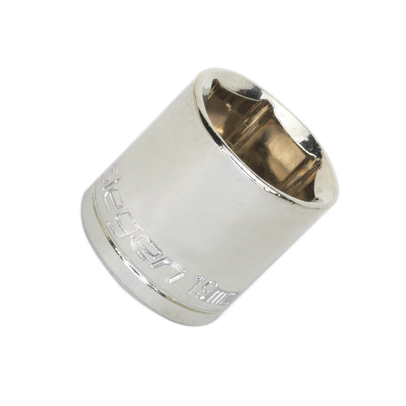 Sealey WallDrive Socket 19mm 3/8"Sq Drive